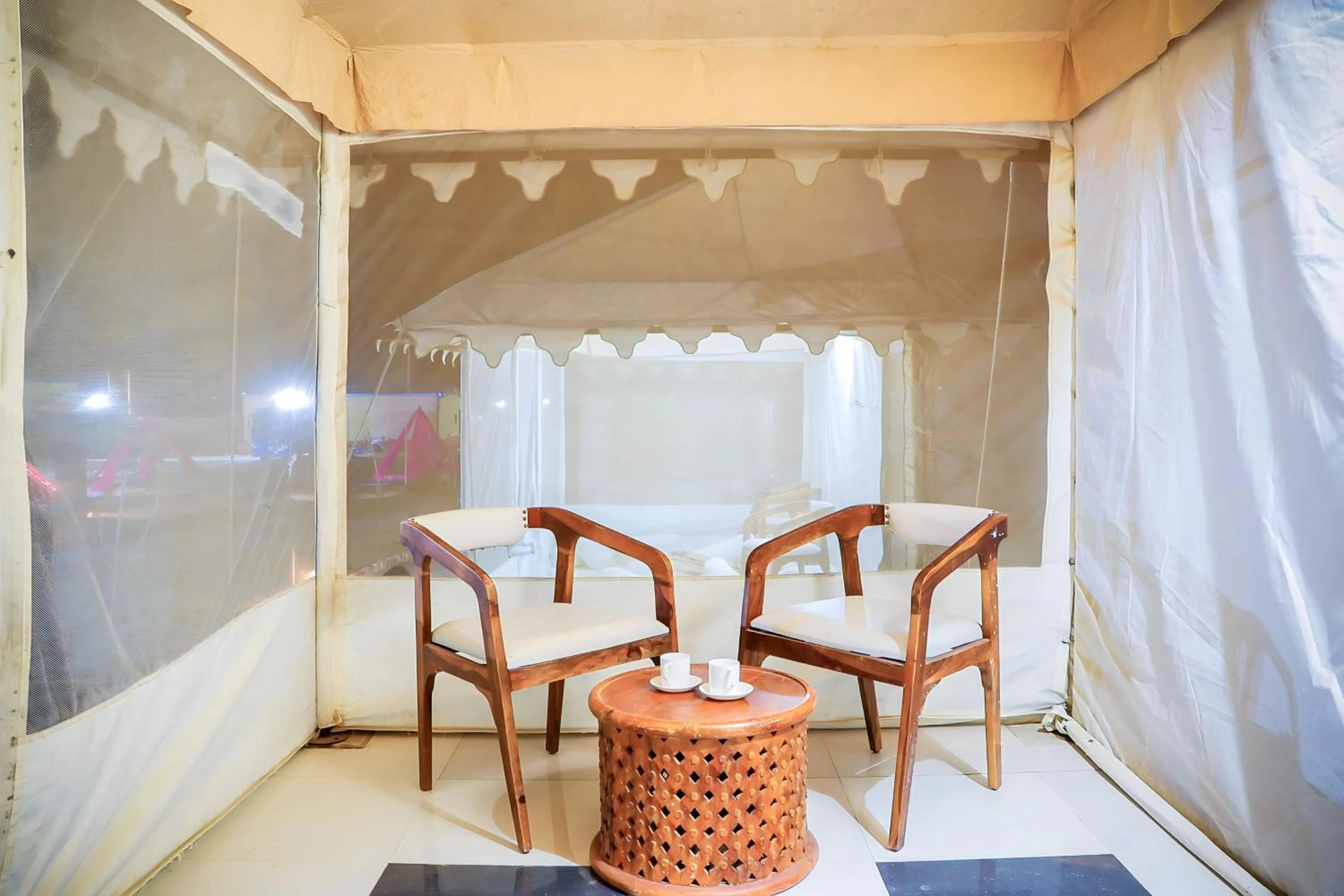 Dining area in Star Desert Camp Jaisalmer