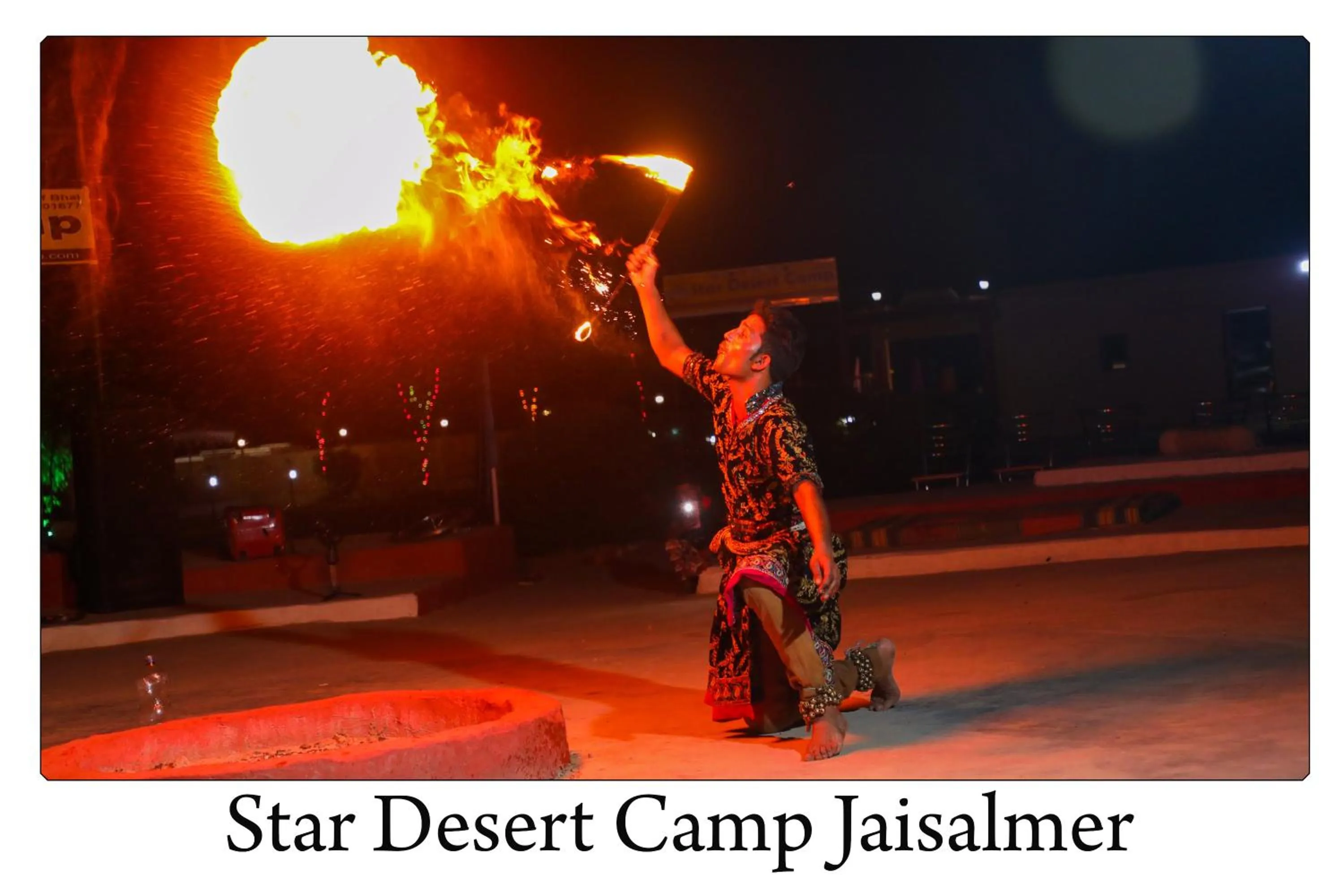 People in Star Desert Camp Jaisalmer