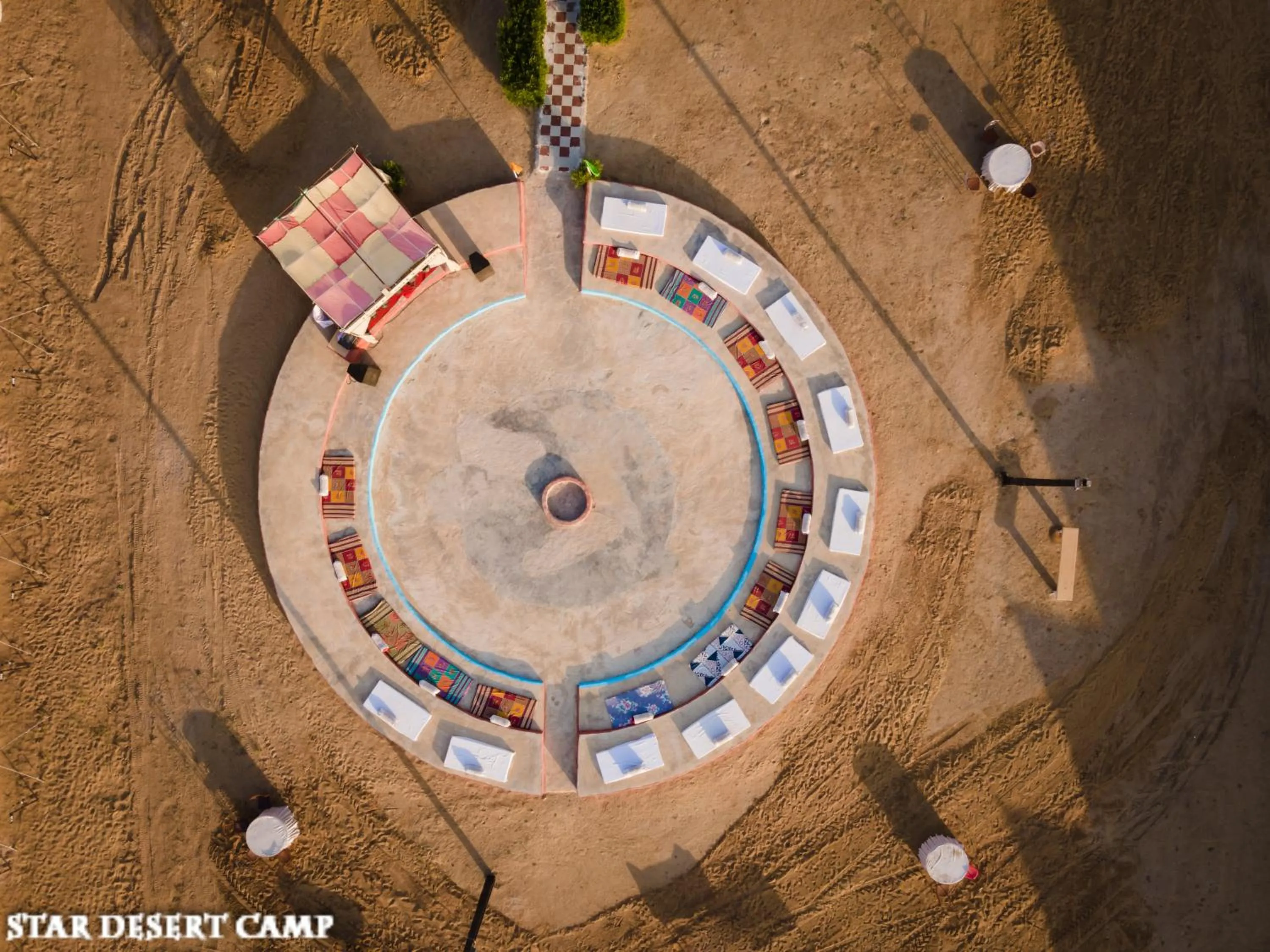 Children play ground in Star Desert Camp Jaisalmer