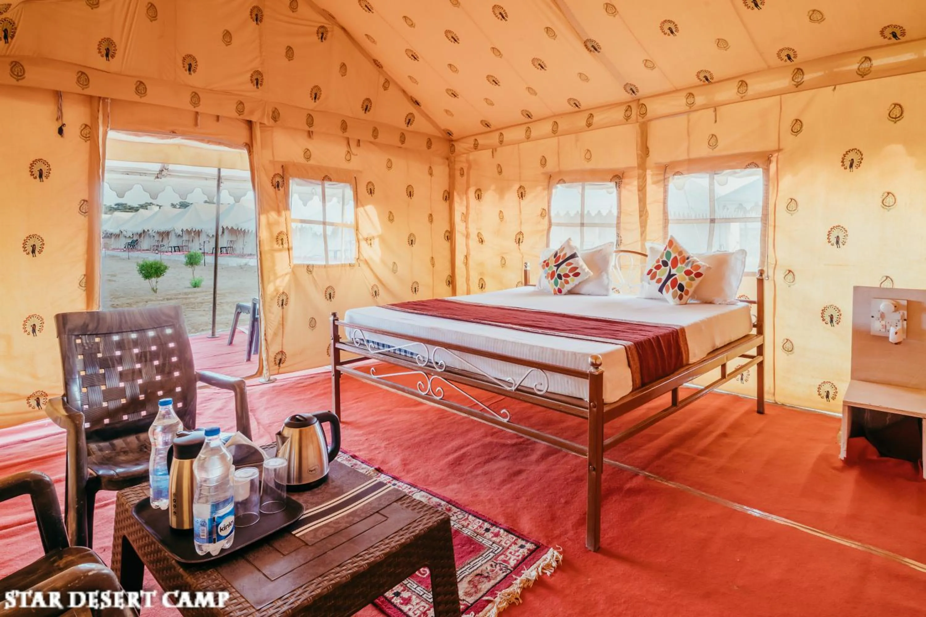 Bed in Star Desert Camp Jaisalmer