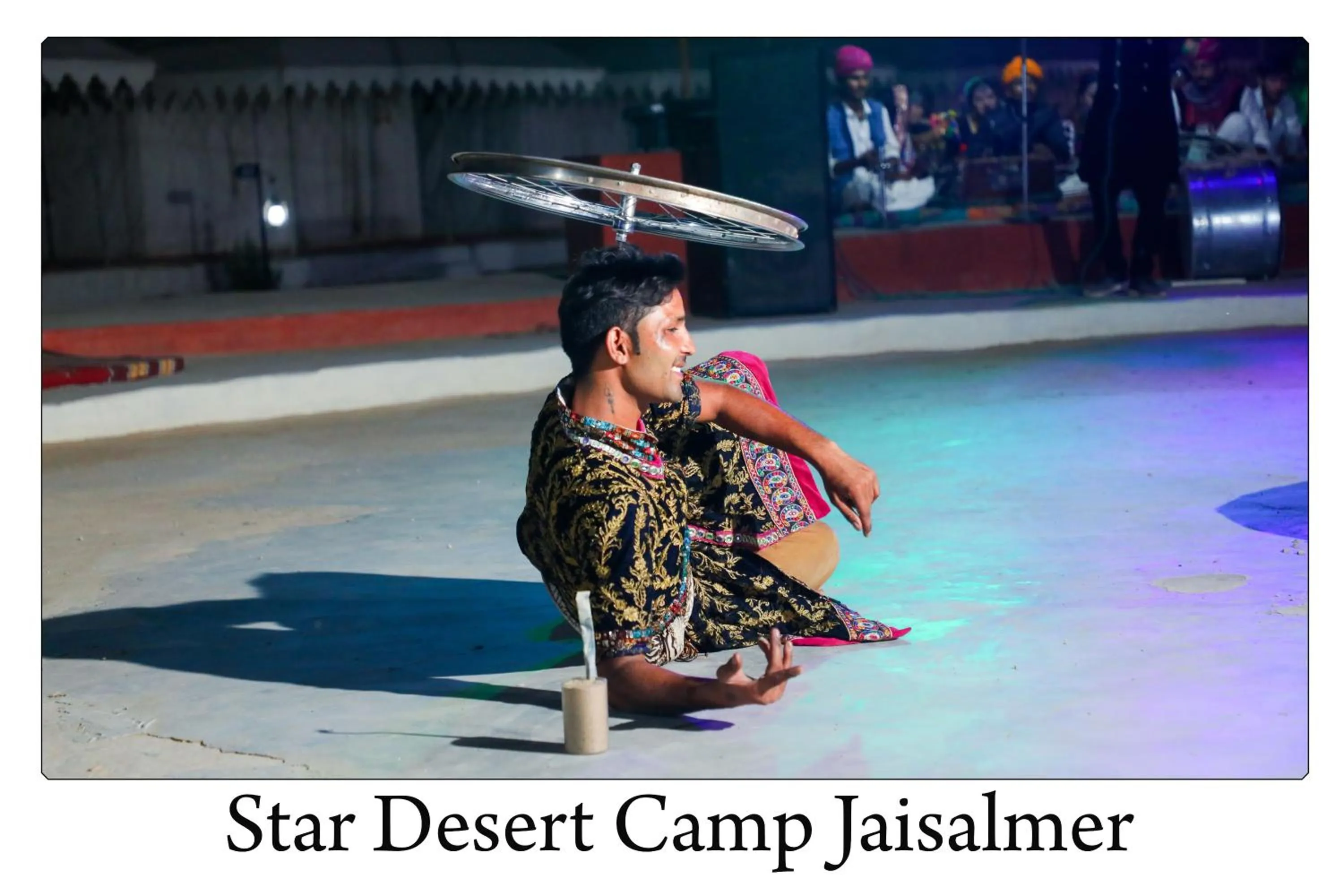 People in Star Desert Camp Jaisalmer