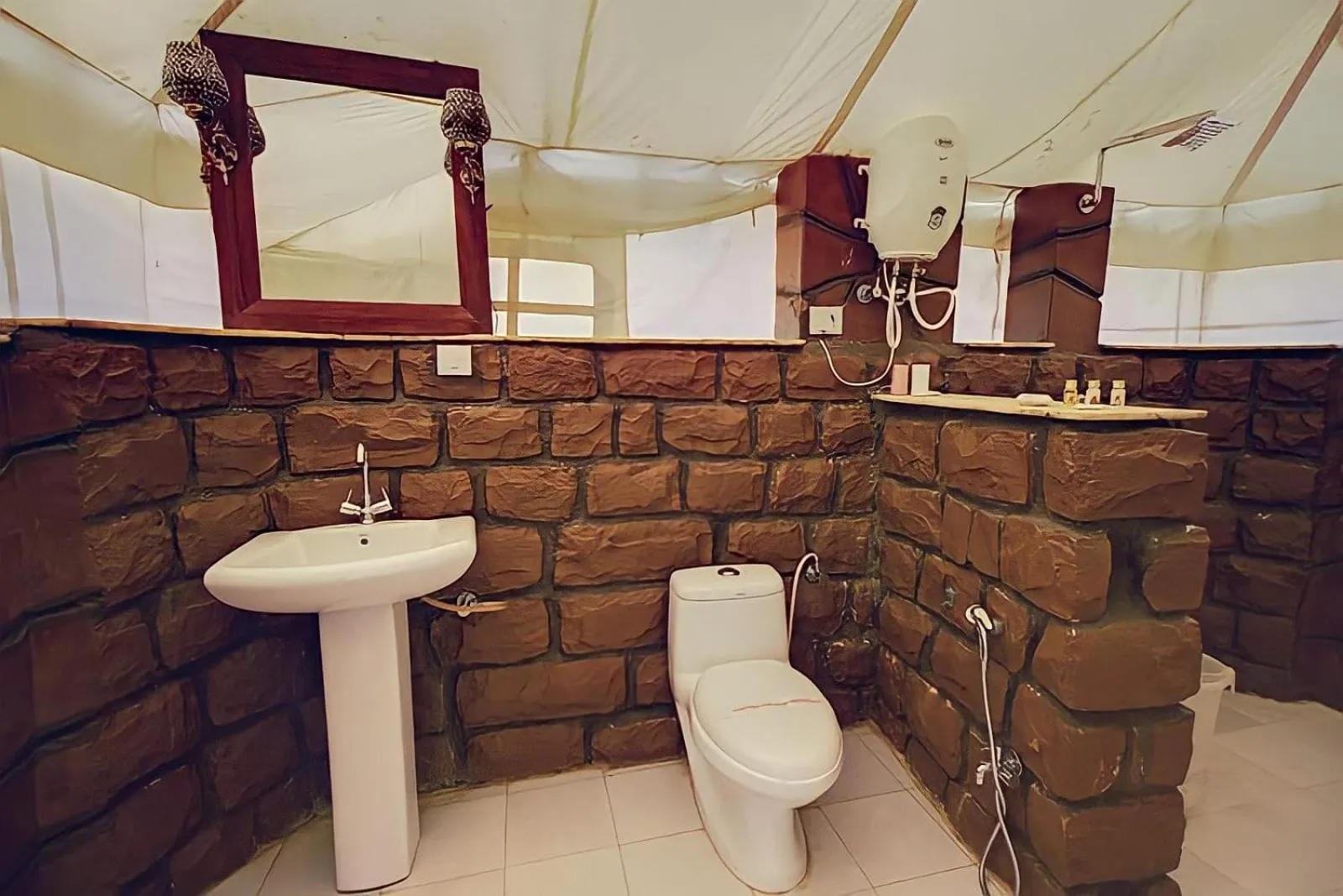 Toilet in Star Desert Camp Jaisalmer