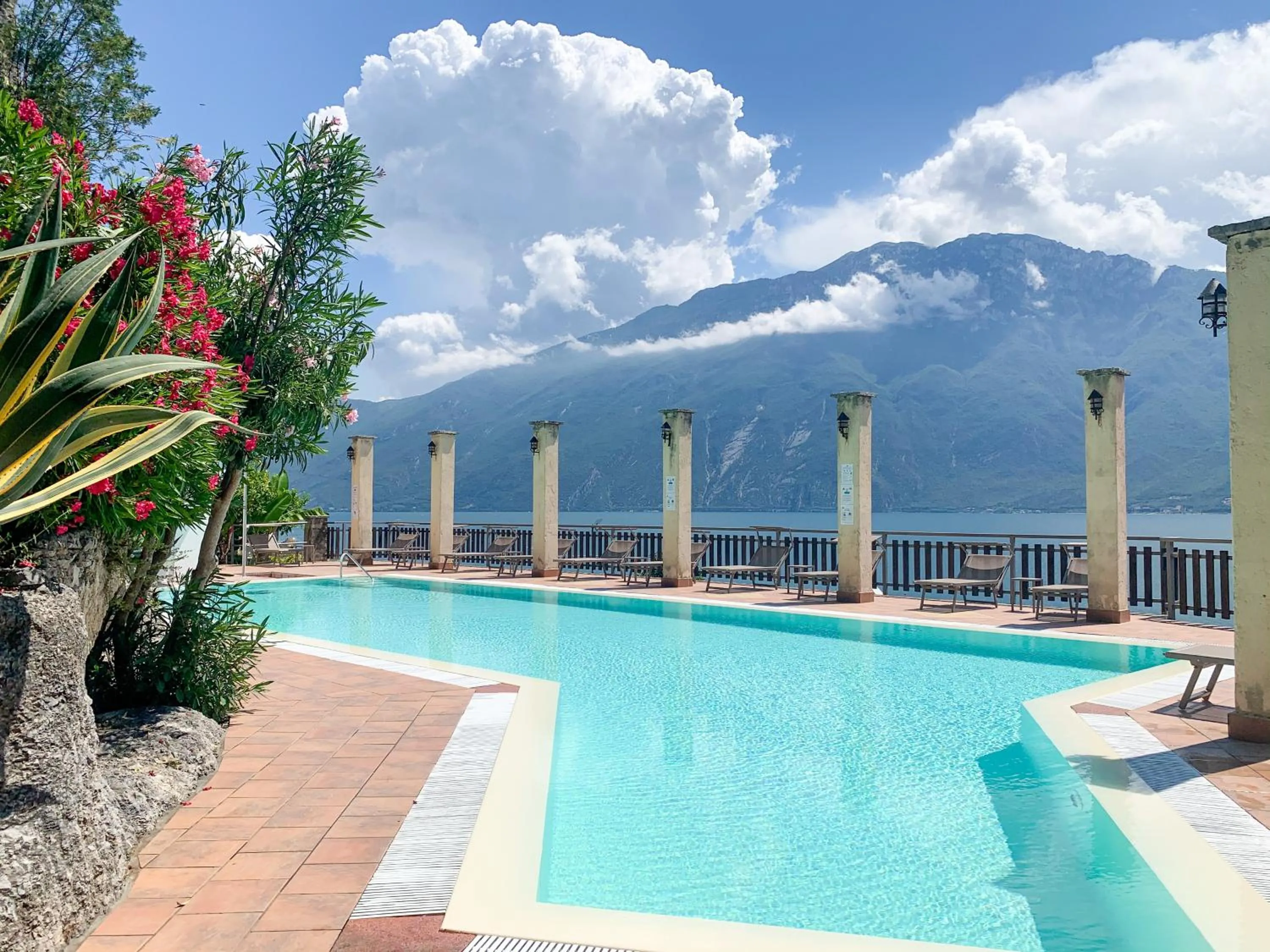Balcony/Terrace in Hotel Castell - Montagnoli Group