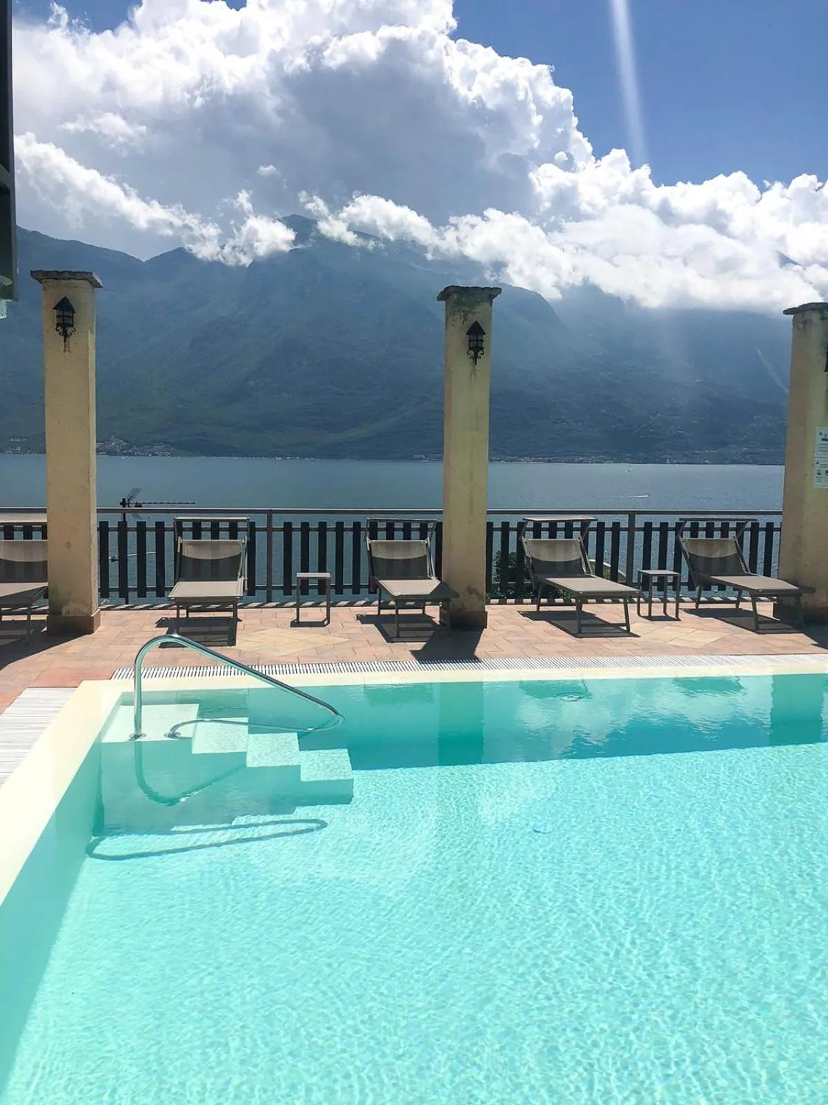 Balcony/Terrace in Hotel Castell - Montagnoli Group