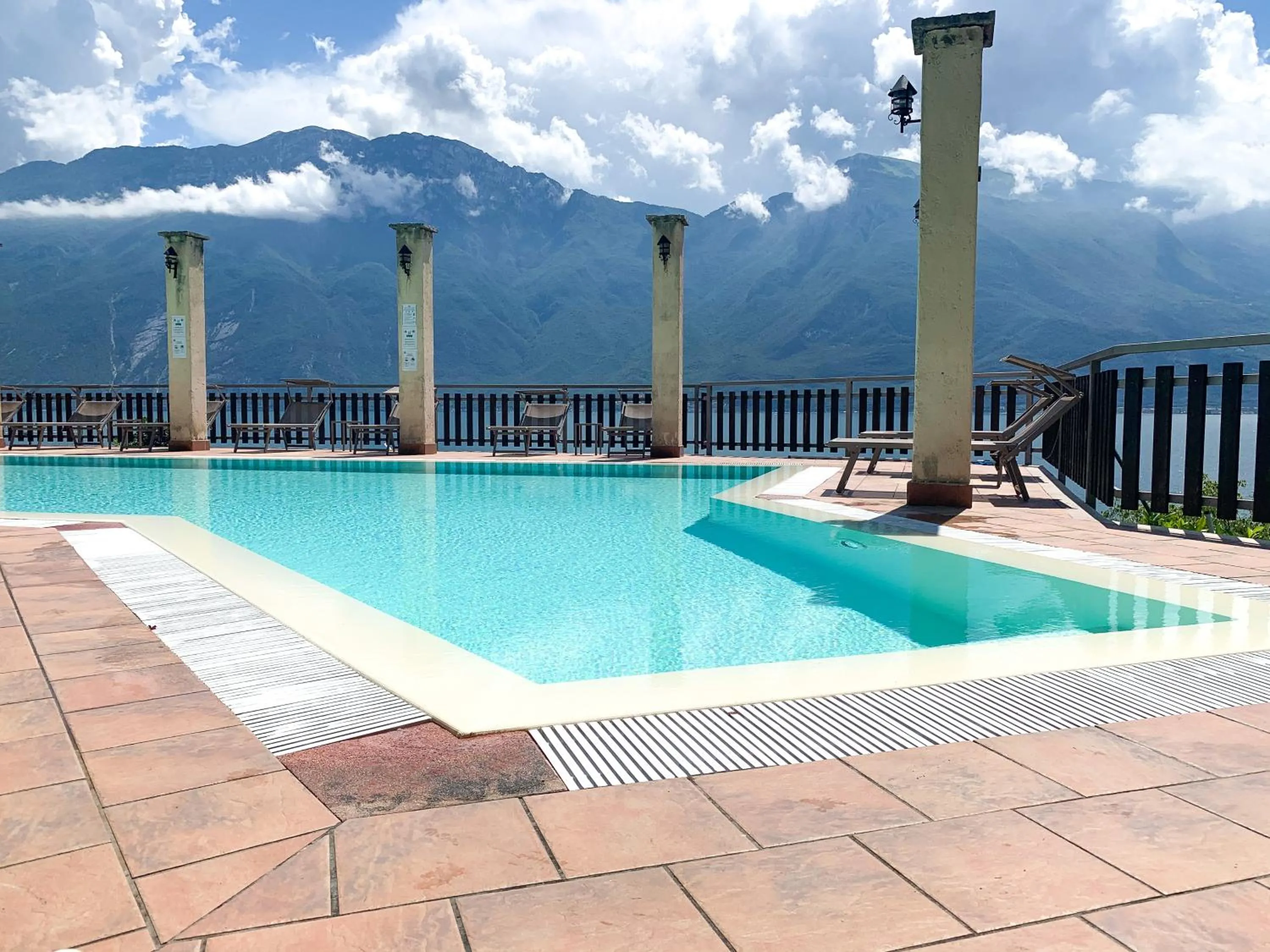 Balcony/Terrace in Hotel Castell - Montagnoli Group