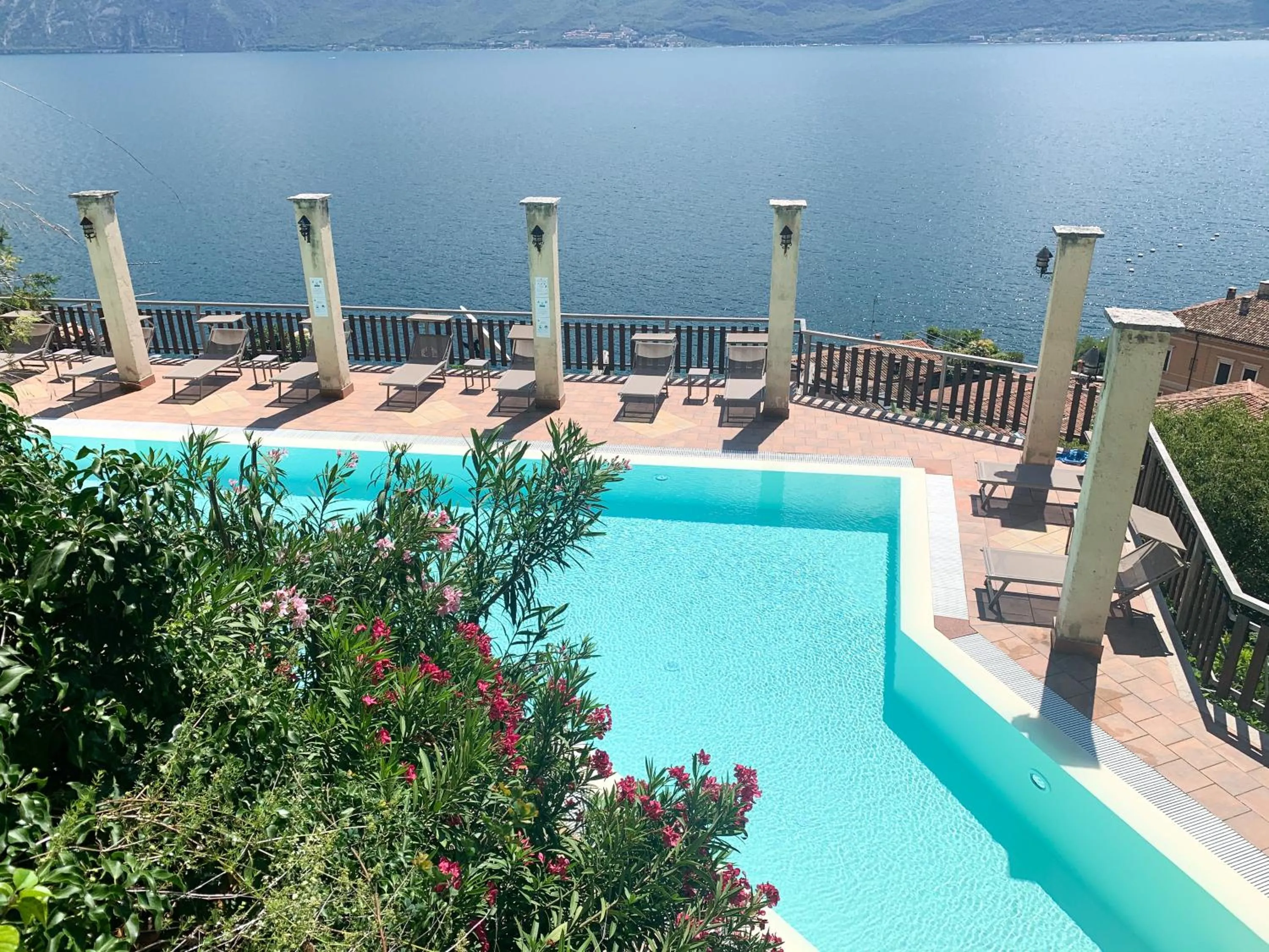 Balcony/Terrace in Hotel Castell - Montagnoli Group