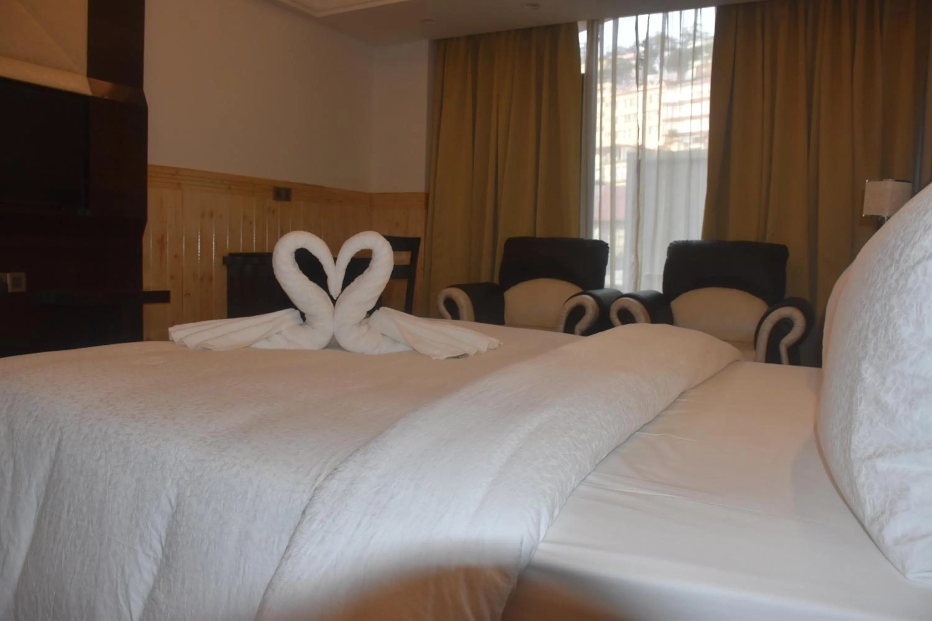 Bedroom, Bed in Hotel Dhroov By Mystical Views