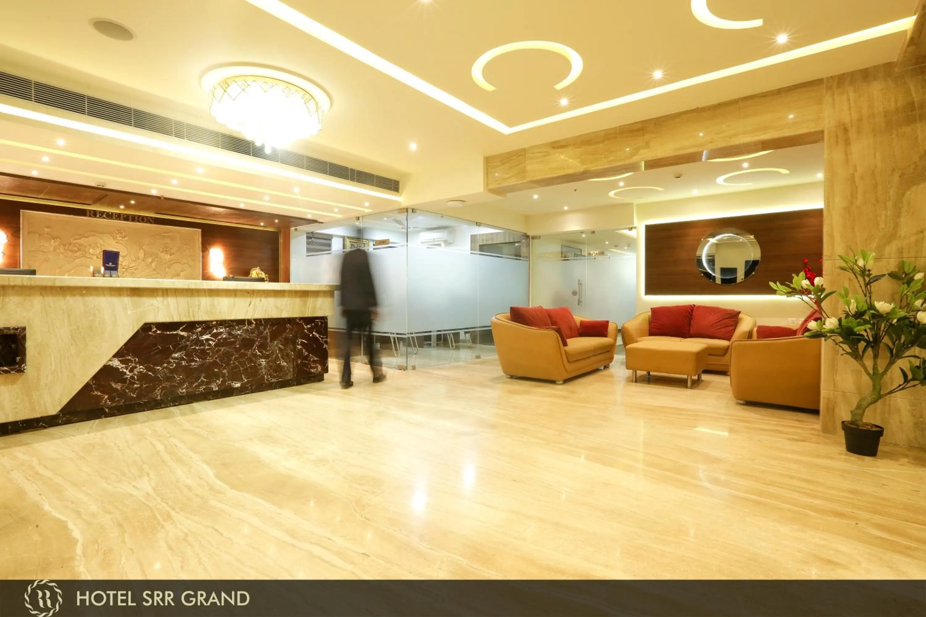 Lobby or reception in Hotel SRR Grand