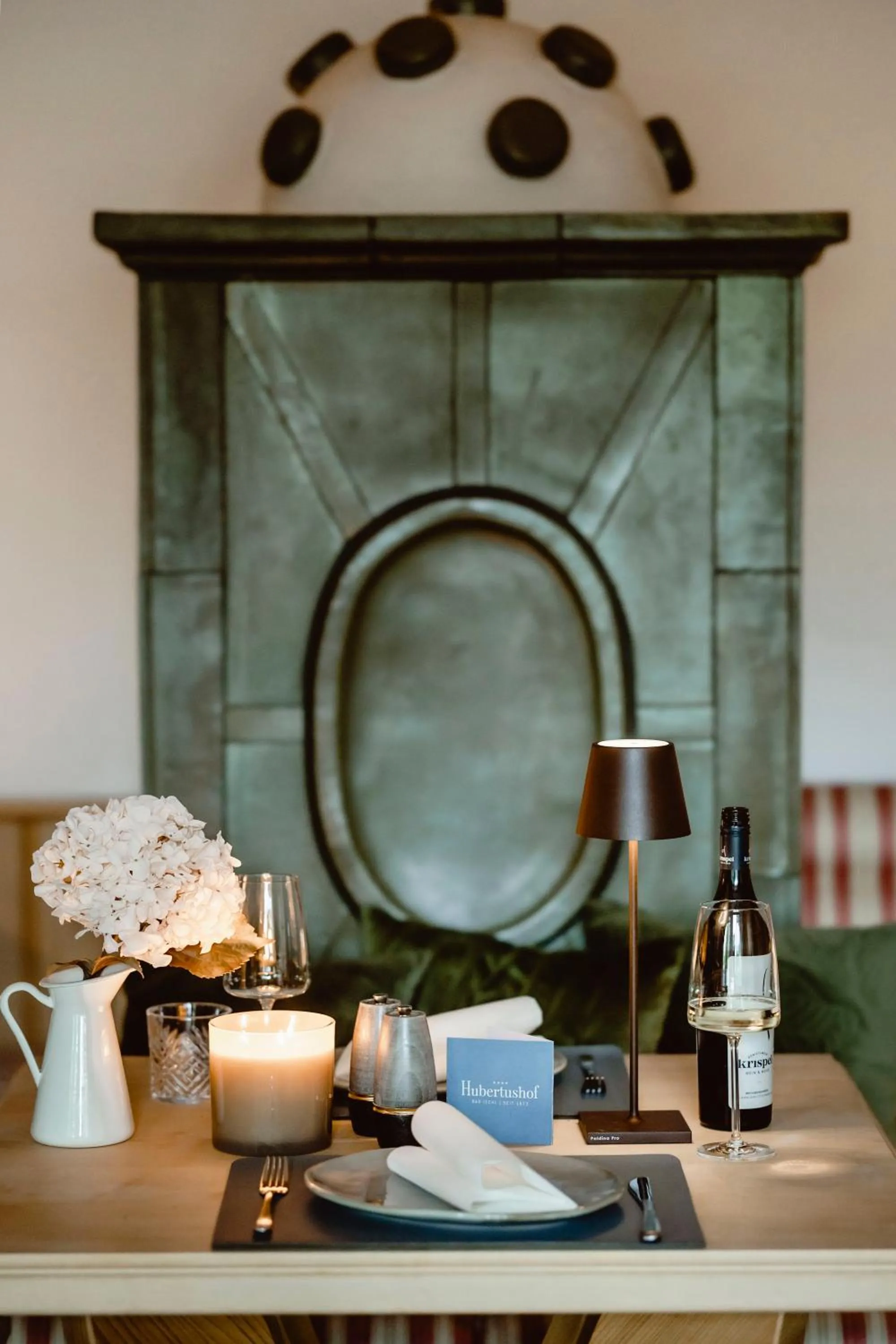 Restaurant/places to eat in Boutiquehotel Hubertushof