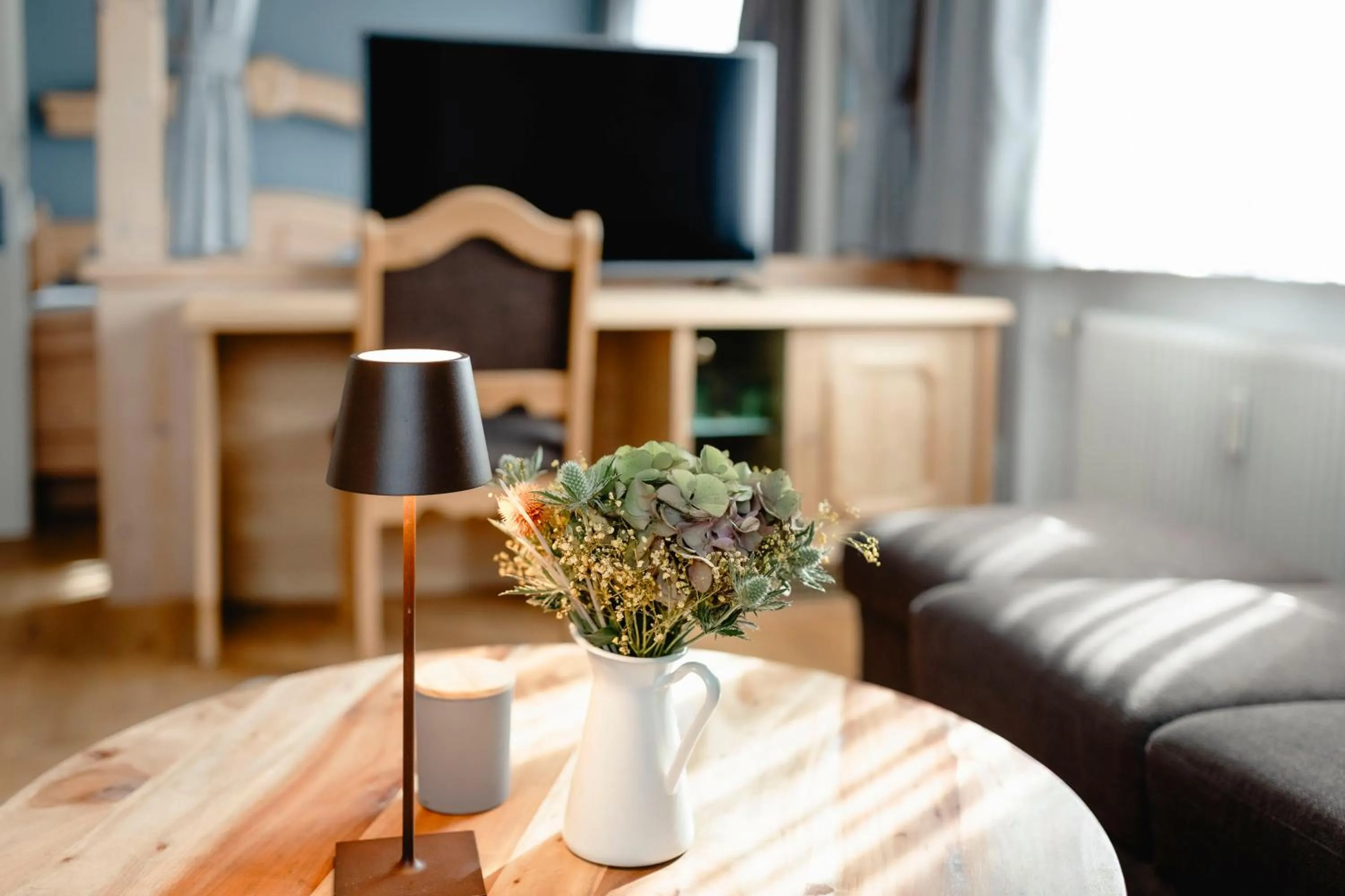 Living room in Boutiquehotel Hubertushof
