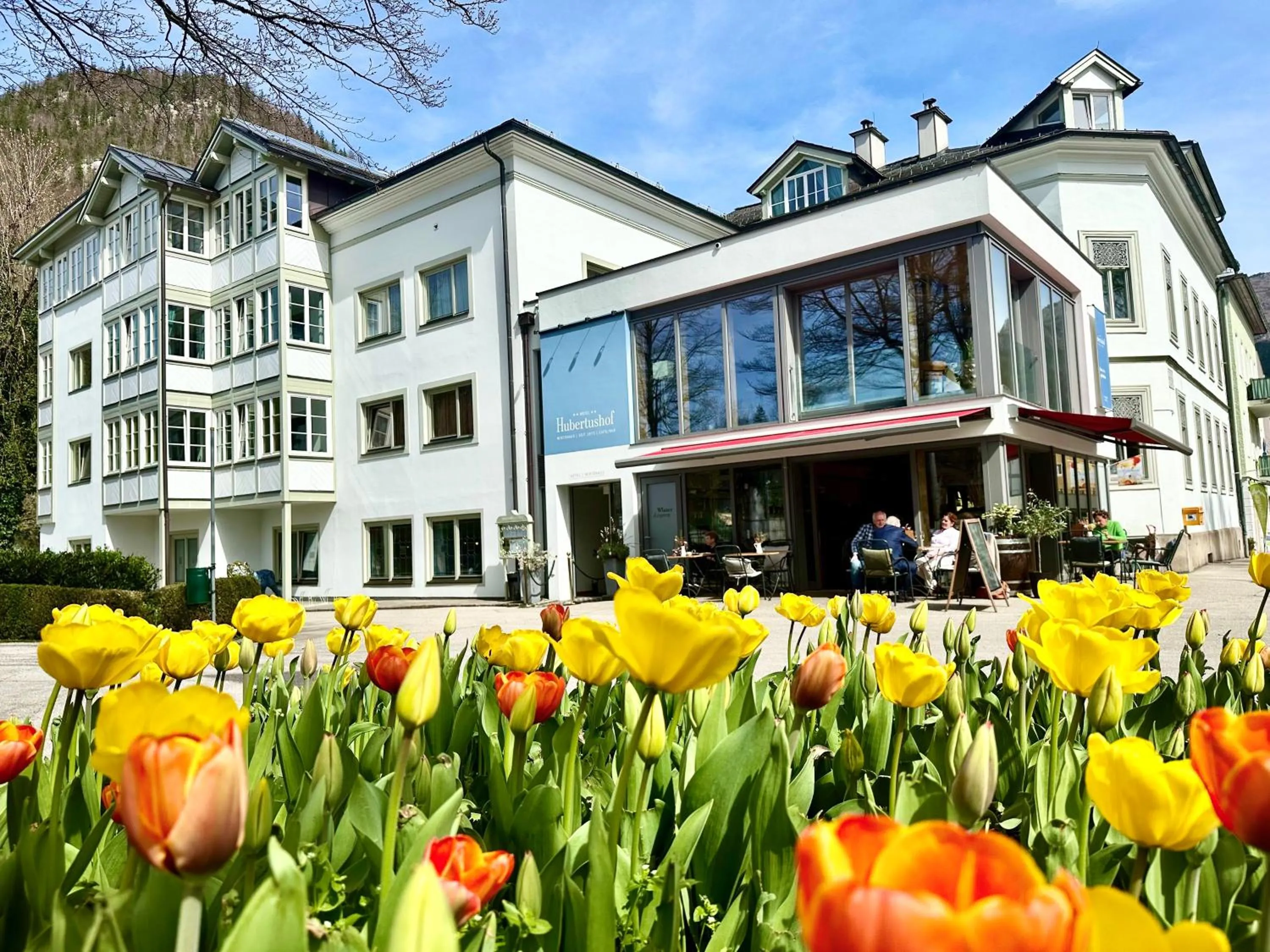 Property building in Boutiquehotel Hubertushof
