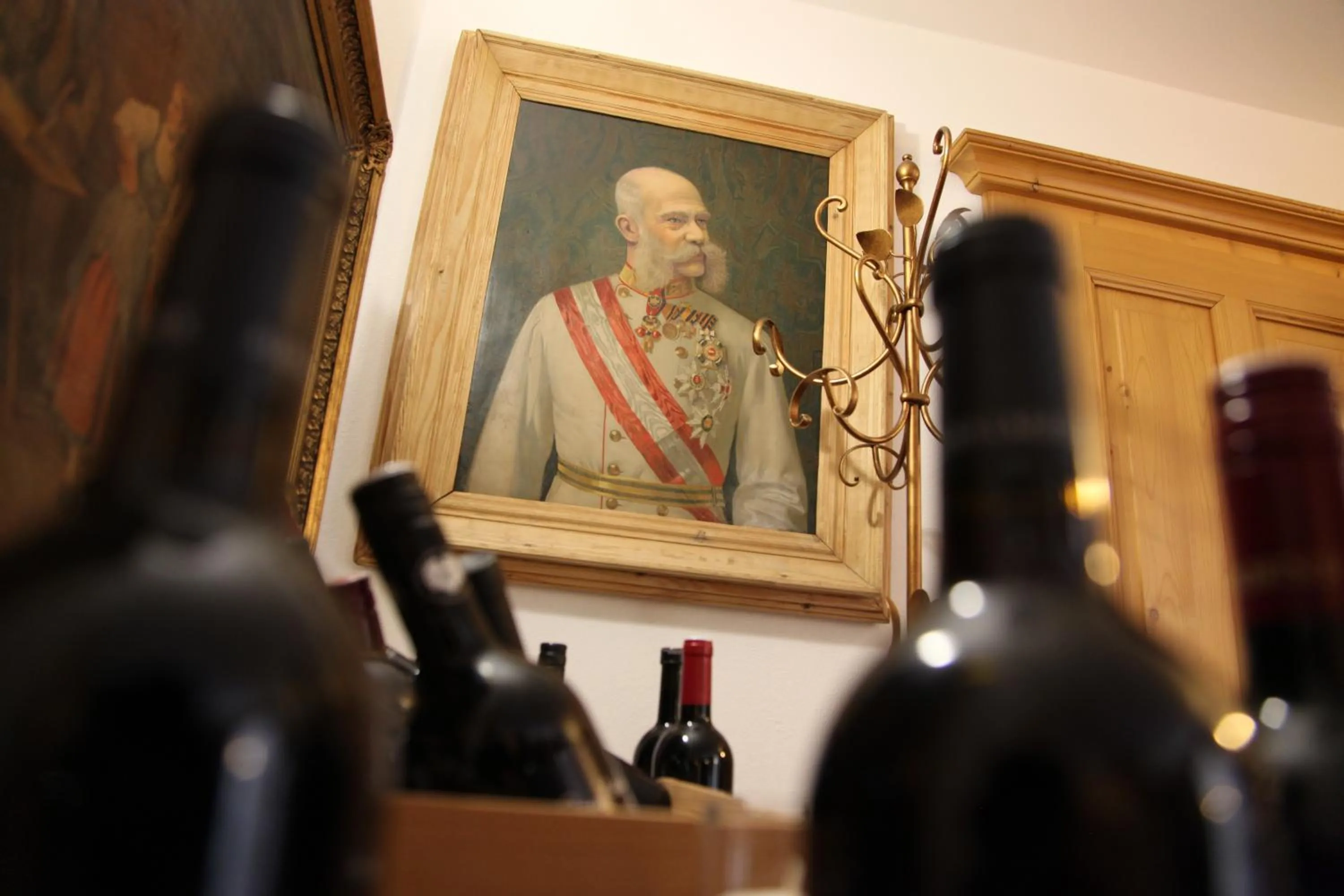 Decorative detail in Boutiquehotel Hubertushof