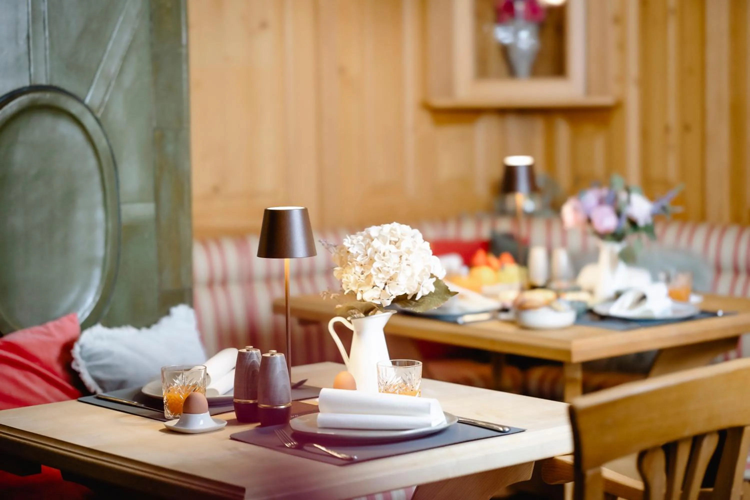 Food and drinks in Boutiquehotel Hubertushof