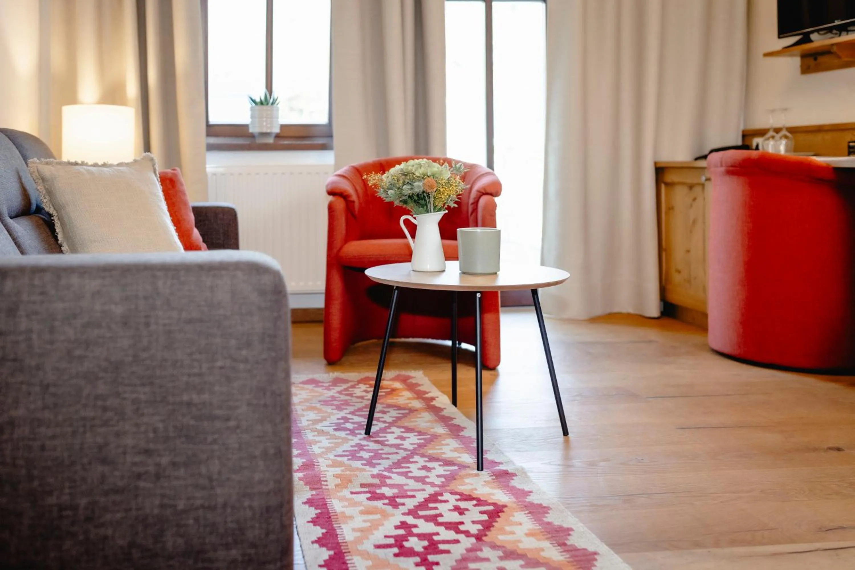 Living room in Boutiquehotel Hubertushof