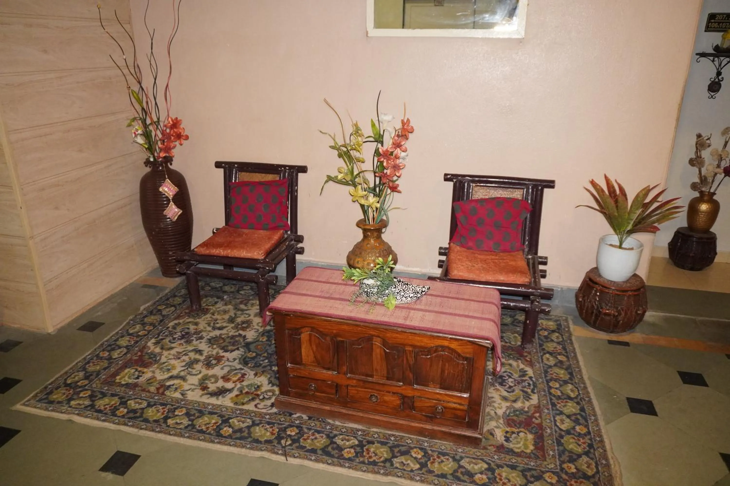 Lobby or reception in Hotel City Home - A Heritage Hotel