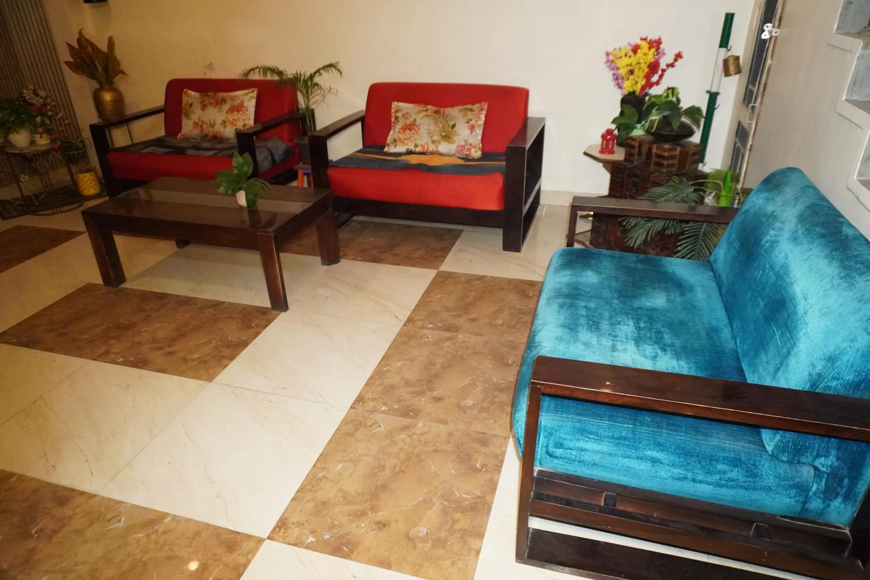 Seating area in Hotel City Home - A Heritage Hotel