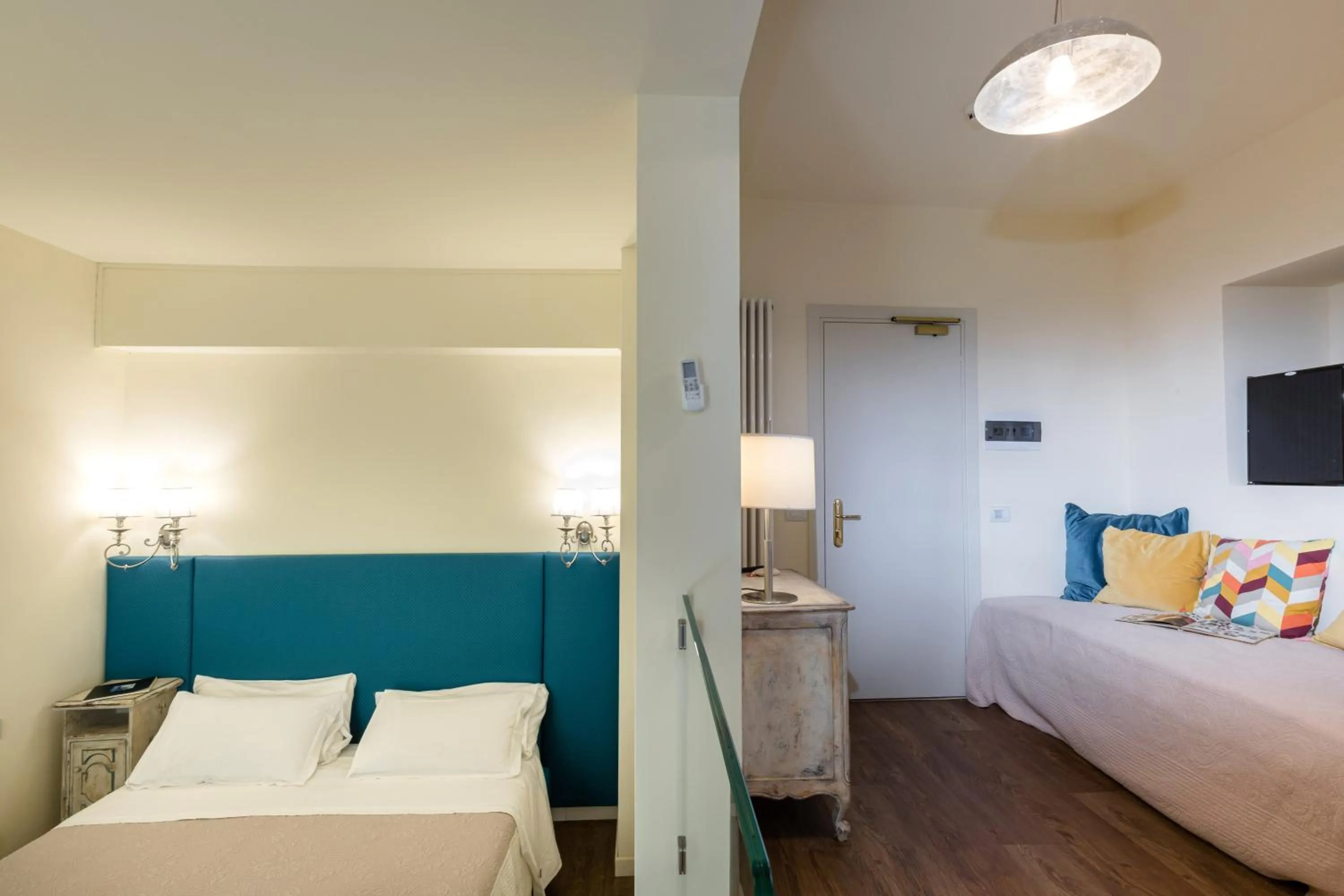 Bed in Hotel Serenella