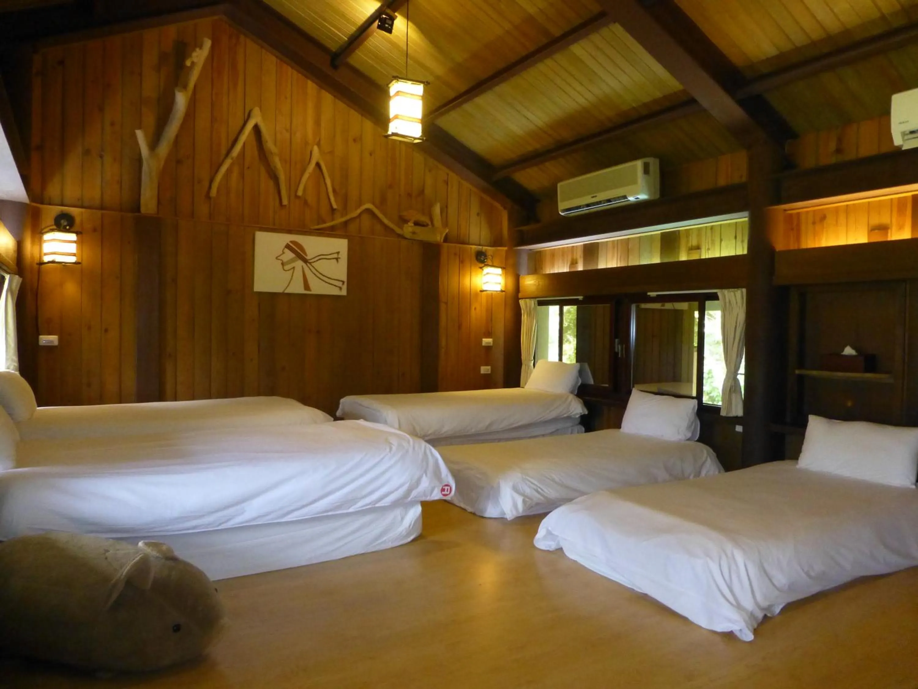 bunk bed in Taroko Village Hotel