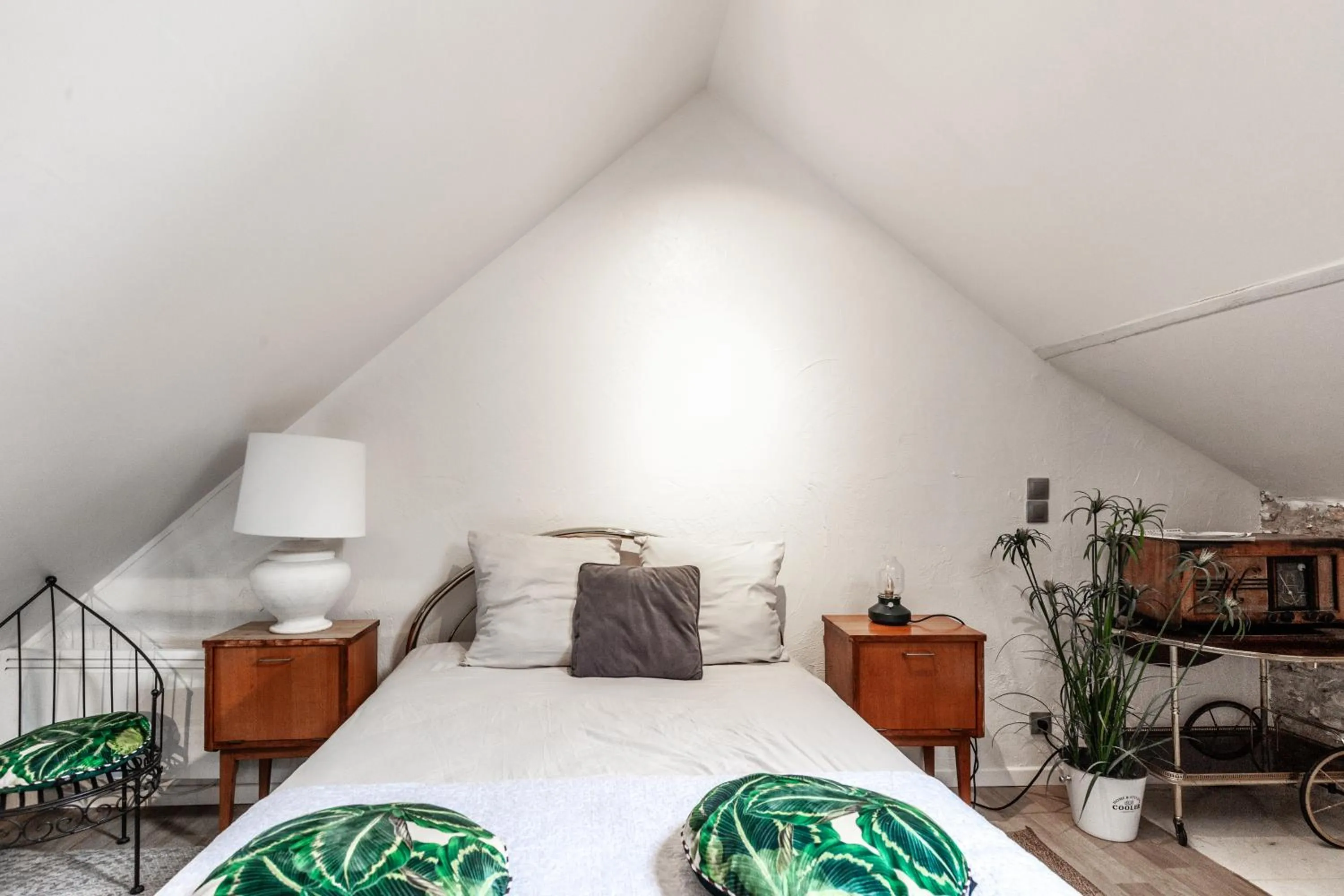 Bed in Espaces Gîtes