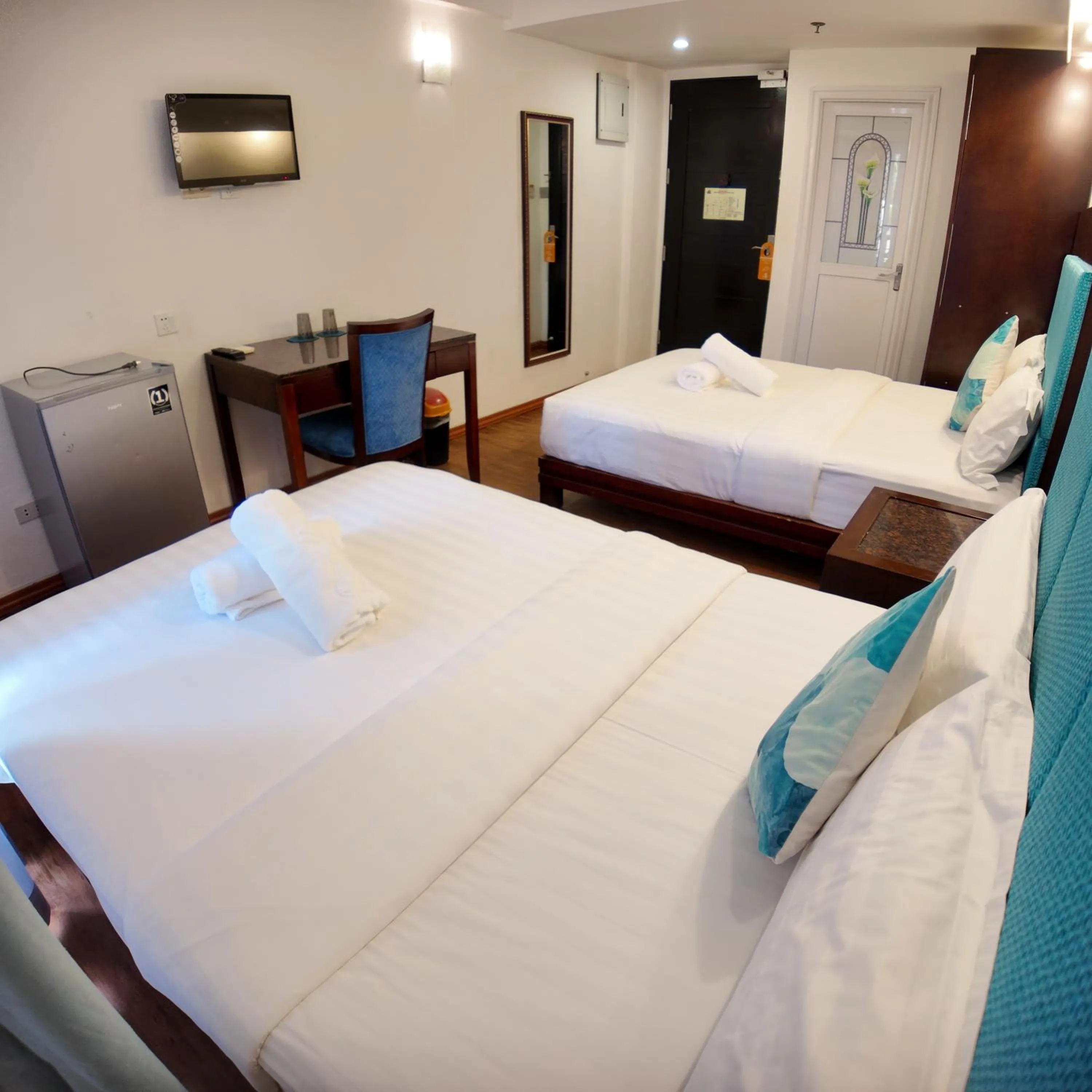 Bed in El Puerto Boracay