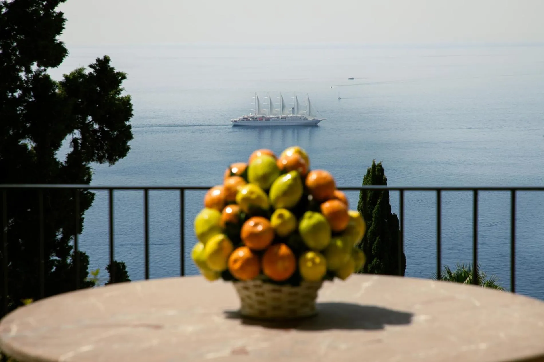 Sea view in Hotel Villa Belvedere