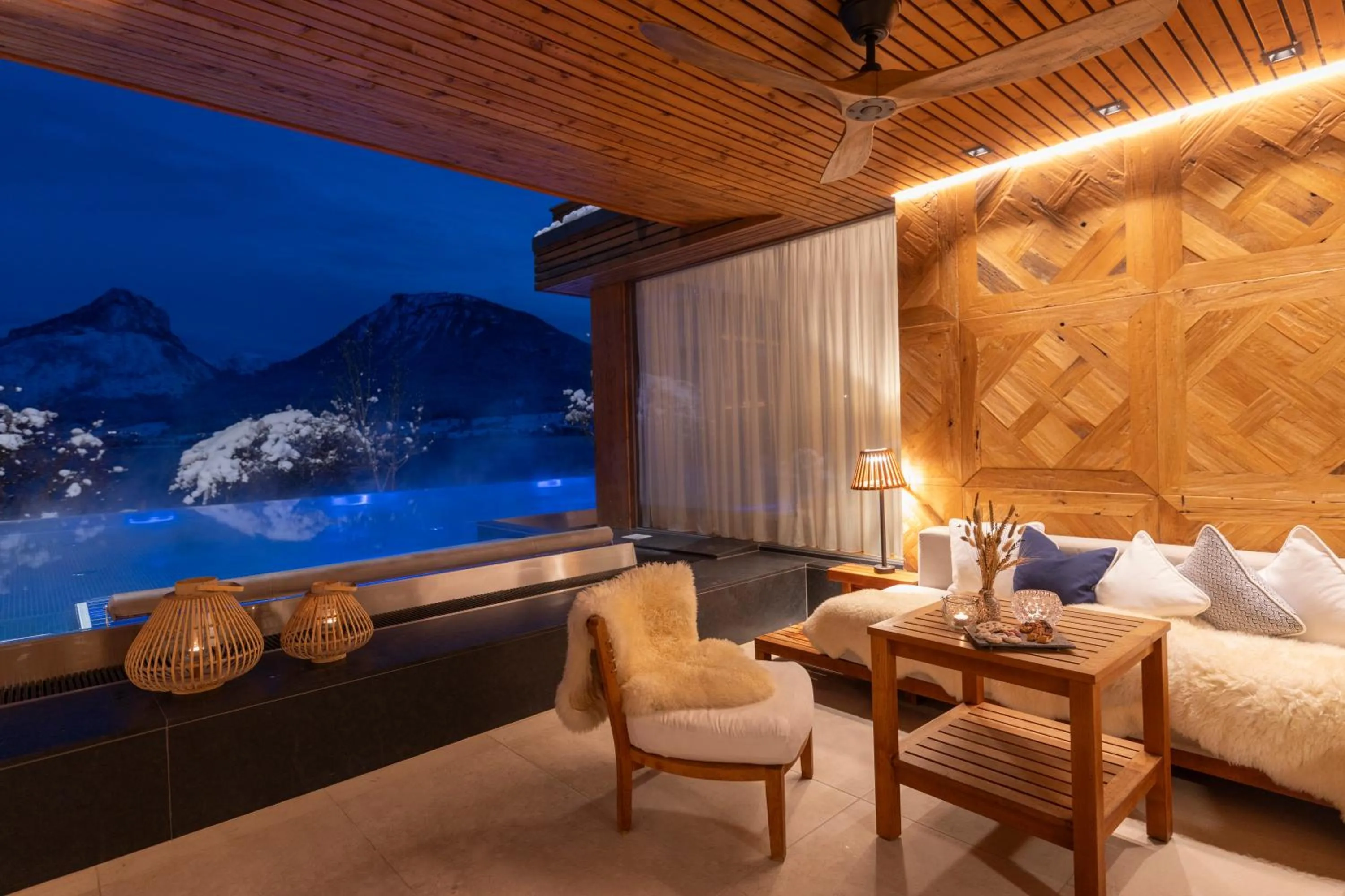 View (from property/room) in Hotel Seevilla Wolfgangsee