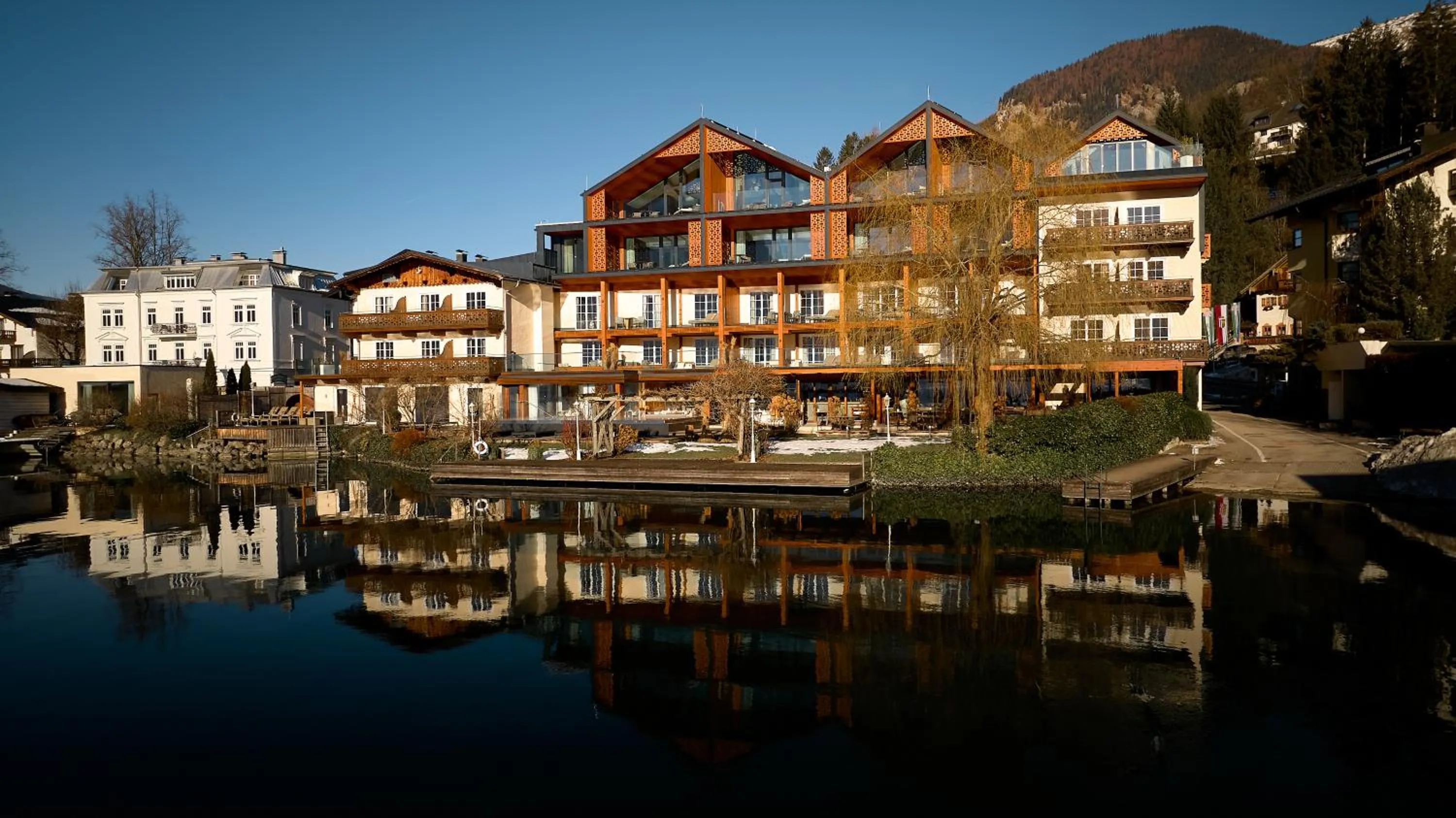 Property building in Hotel Seevilla Wolfgangsee