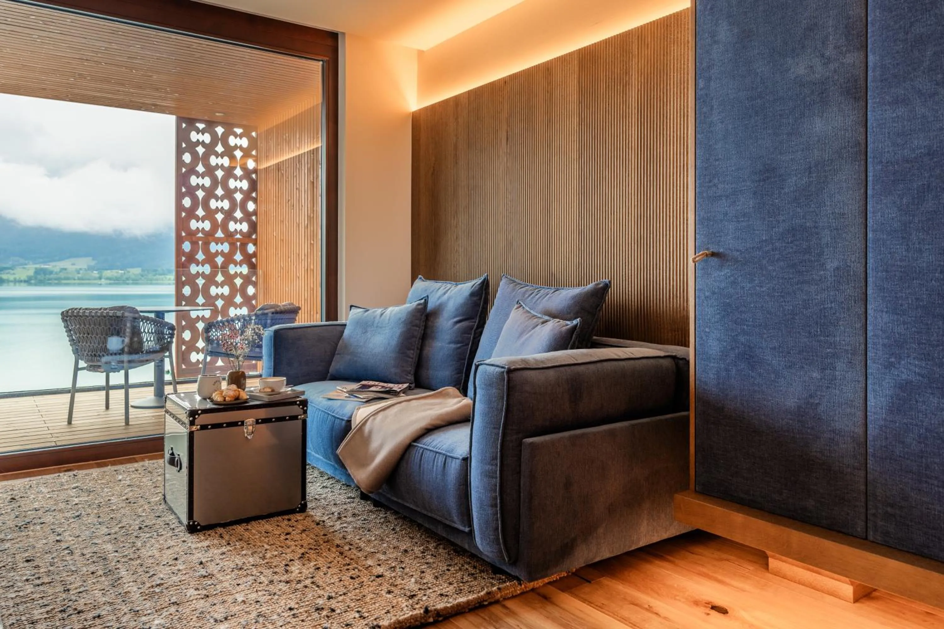 Seating area in Hotel Seevilla Wolfgangsee