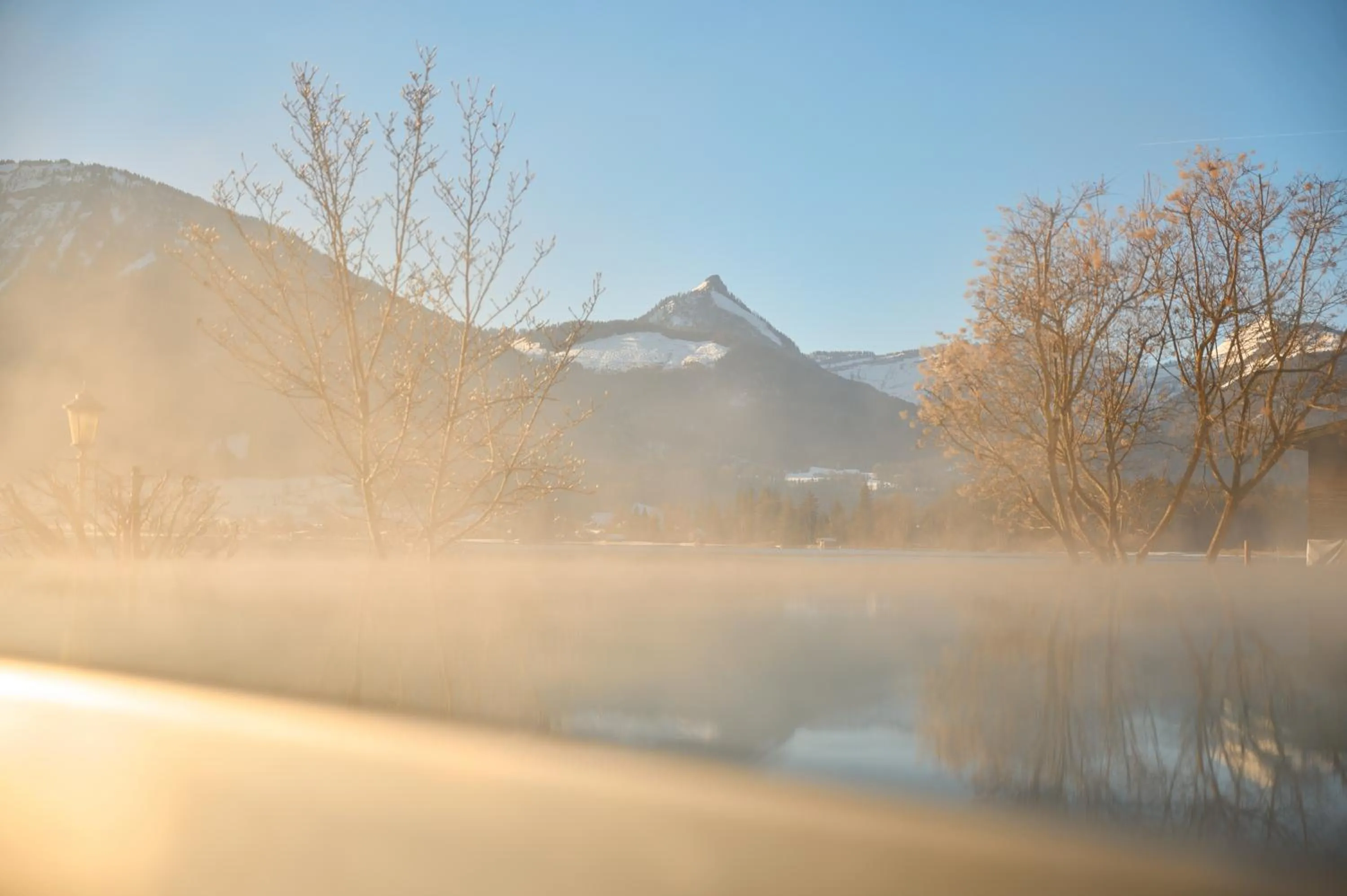 Swimming pool in Hotel Seevilla Wolfgangsee