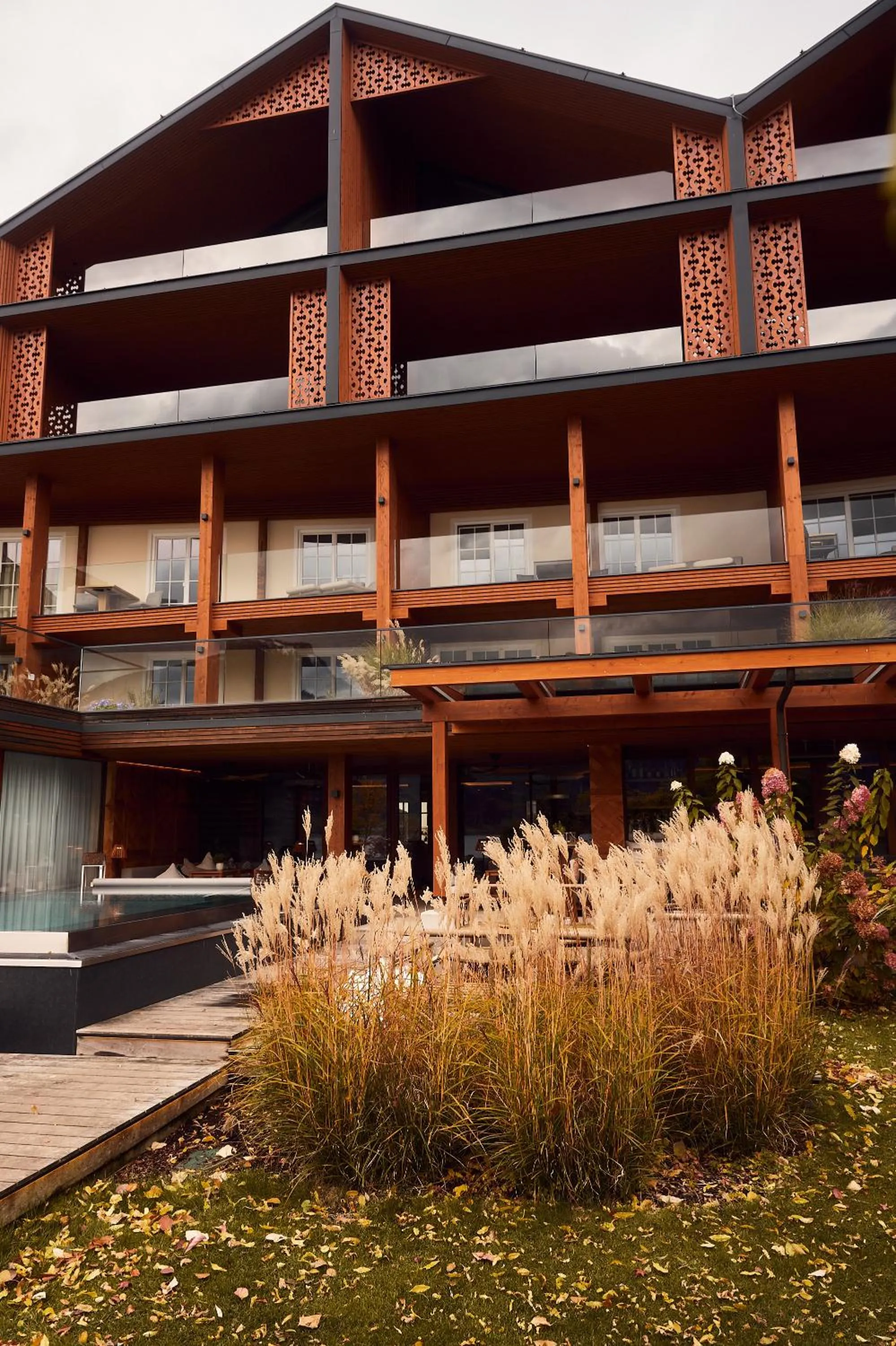 Property building in Hotel Seevilla Wolfgangsee