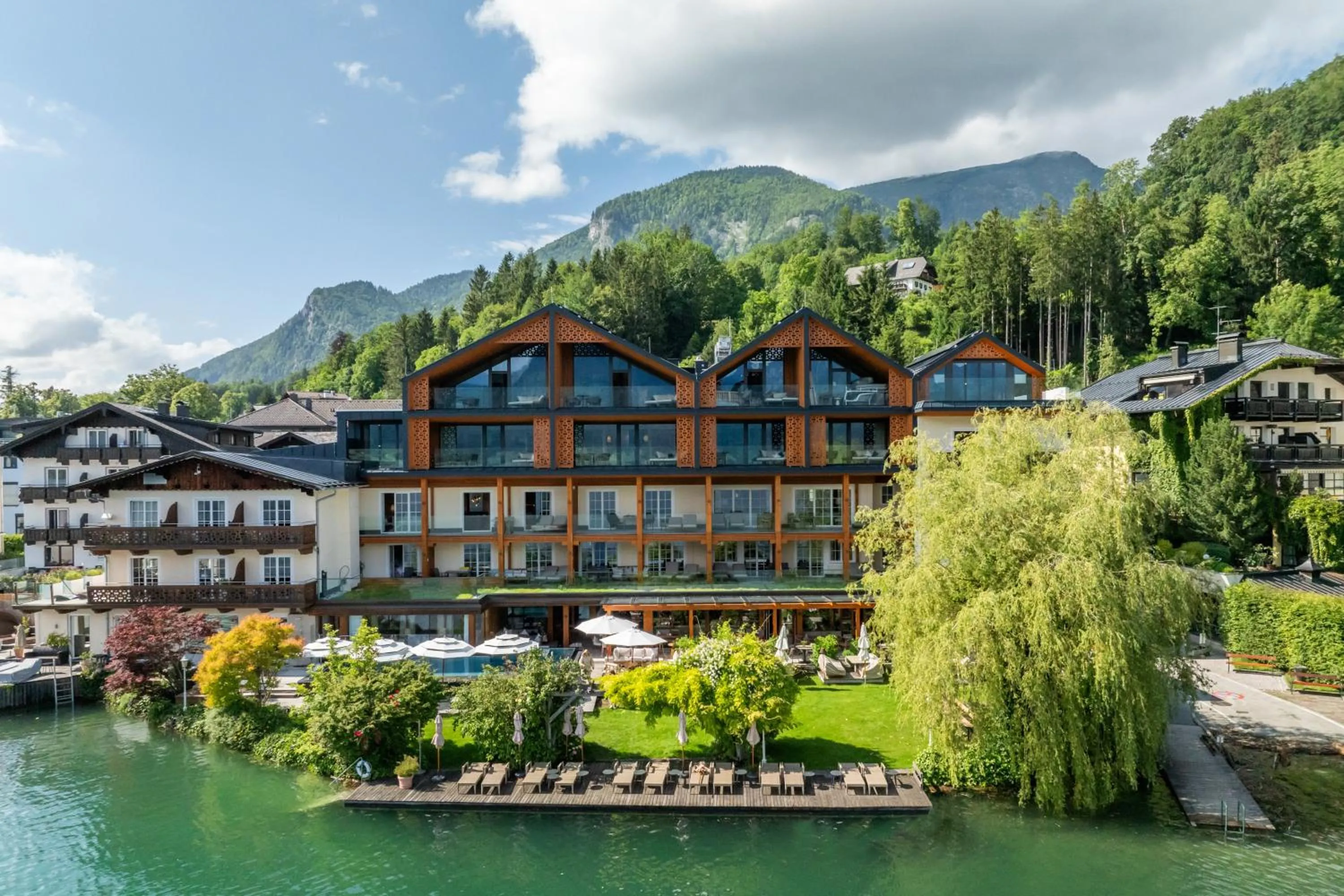 Property building in Hotel Seevilla Wolfgangsee