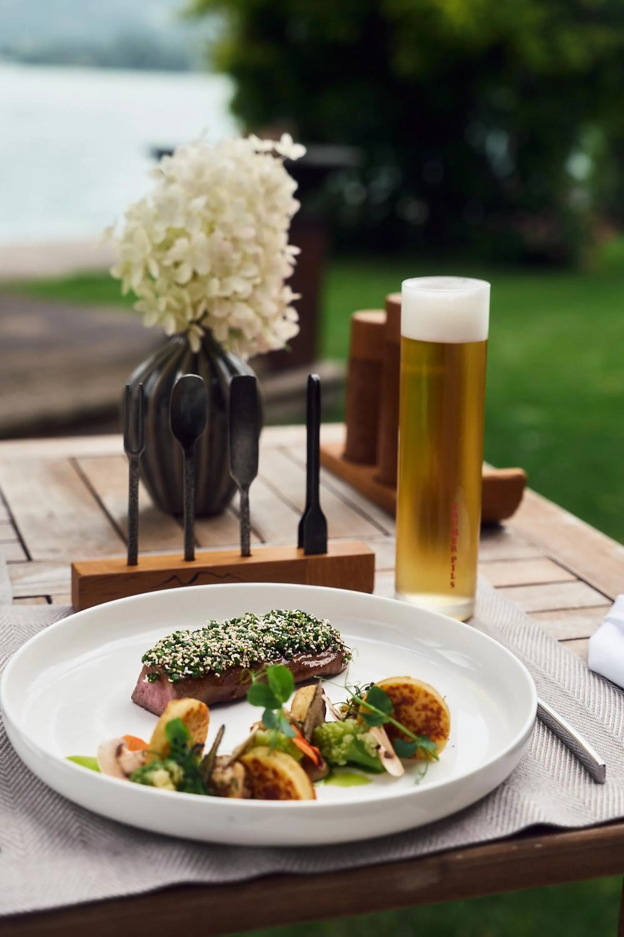 Dinner in Hotel Seevilla Wolfgangsee