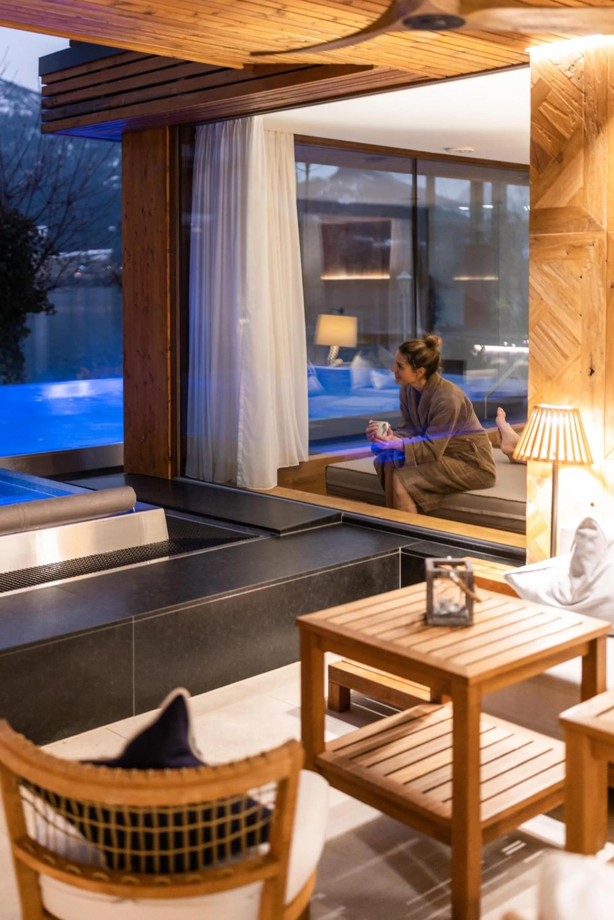 View (from property/room) in Hotel Seevilla Wolfgangsee