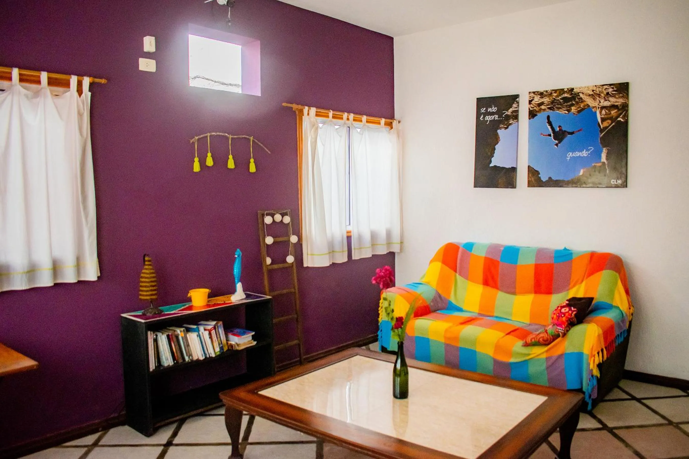 Living room in Che Lagarto Paraty