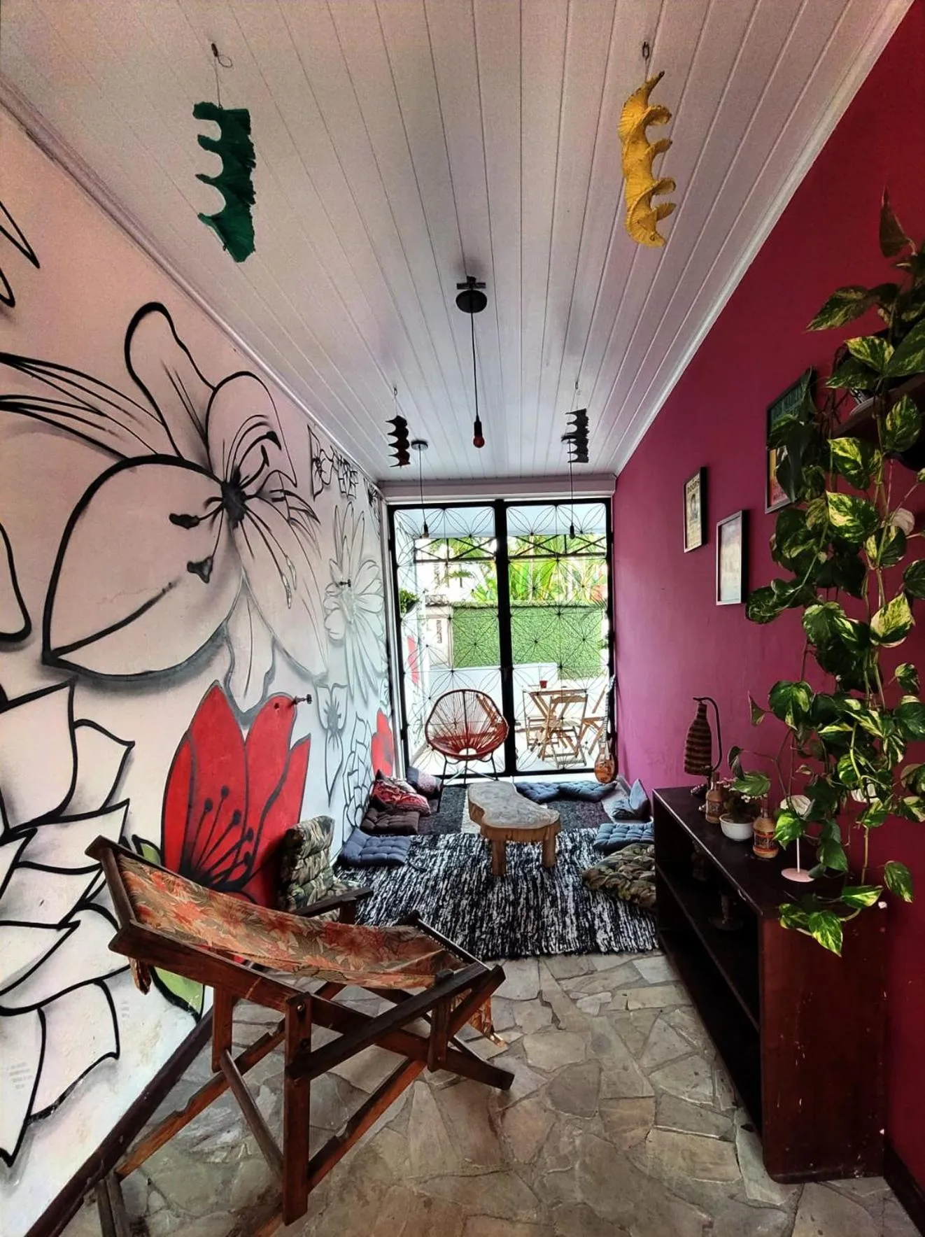 Living room in Che Lagarto Paraty
