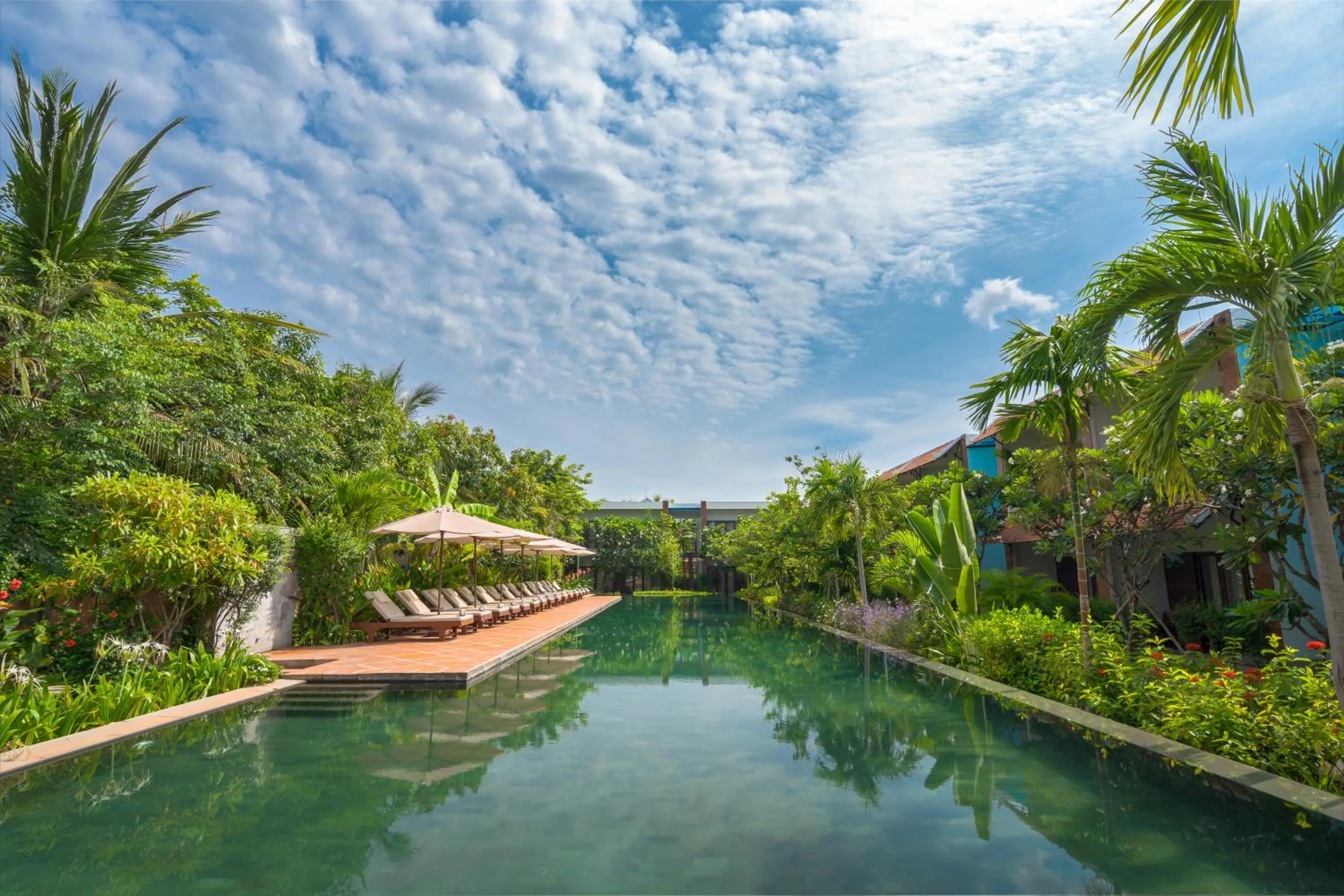 Property building in Khmer House Resort