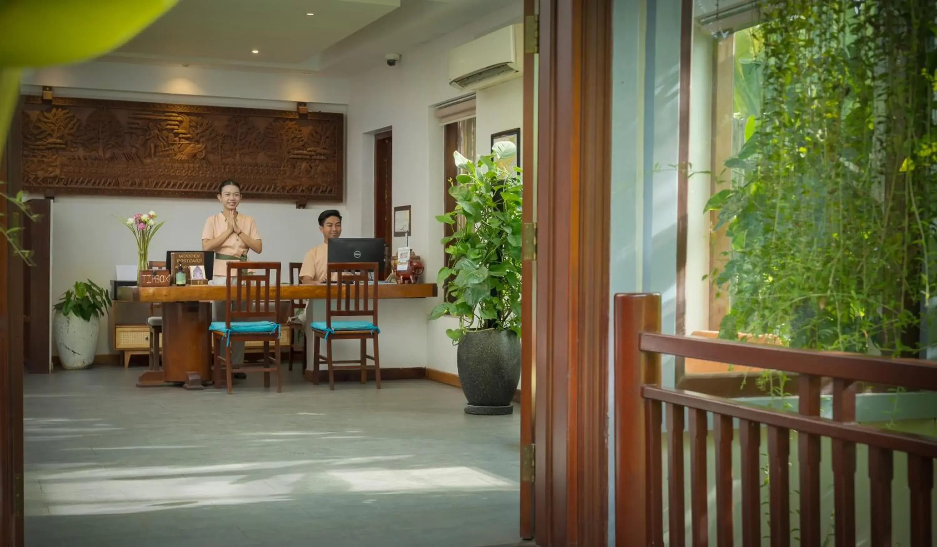 Lobby or reception in Khmer House Resort Lobby or reception in Khmer House Resort