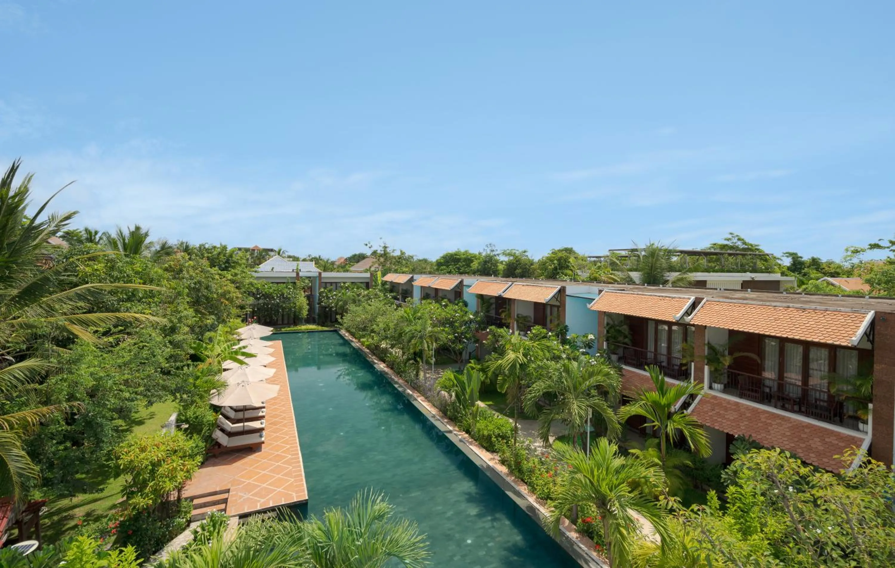 Property building in Khmer House Resort