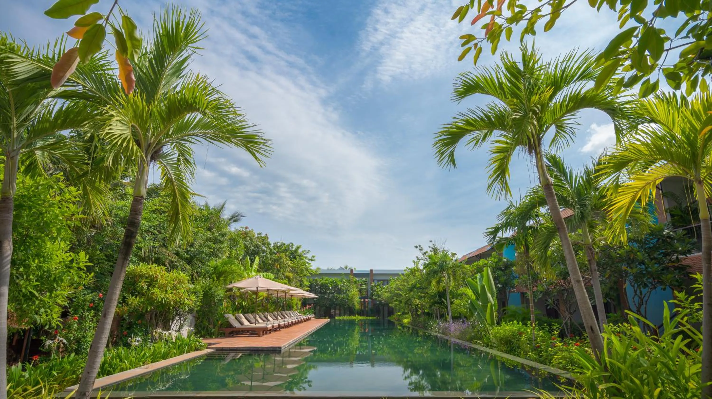 Property building in Khmer House Resort