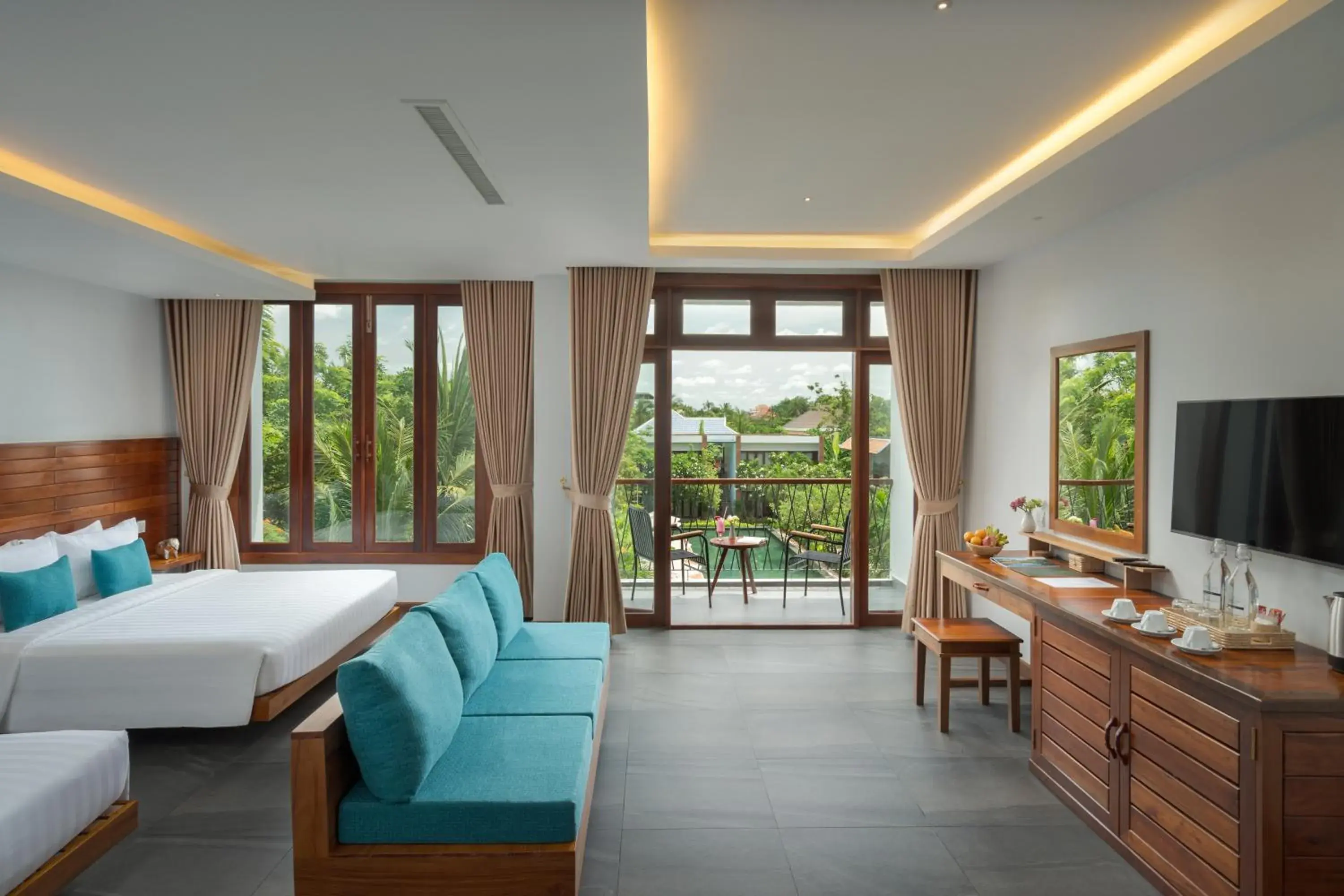 Bedroom, Bed in Khmer House Resort Bedroom, Bed in Khmer House Resort