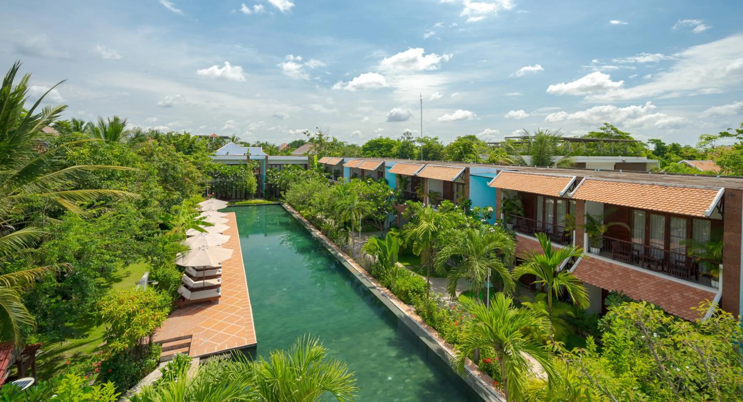 Property building in Khmer House Resort