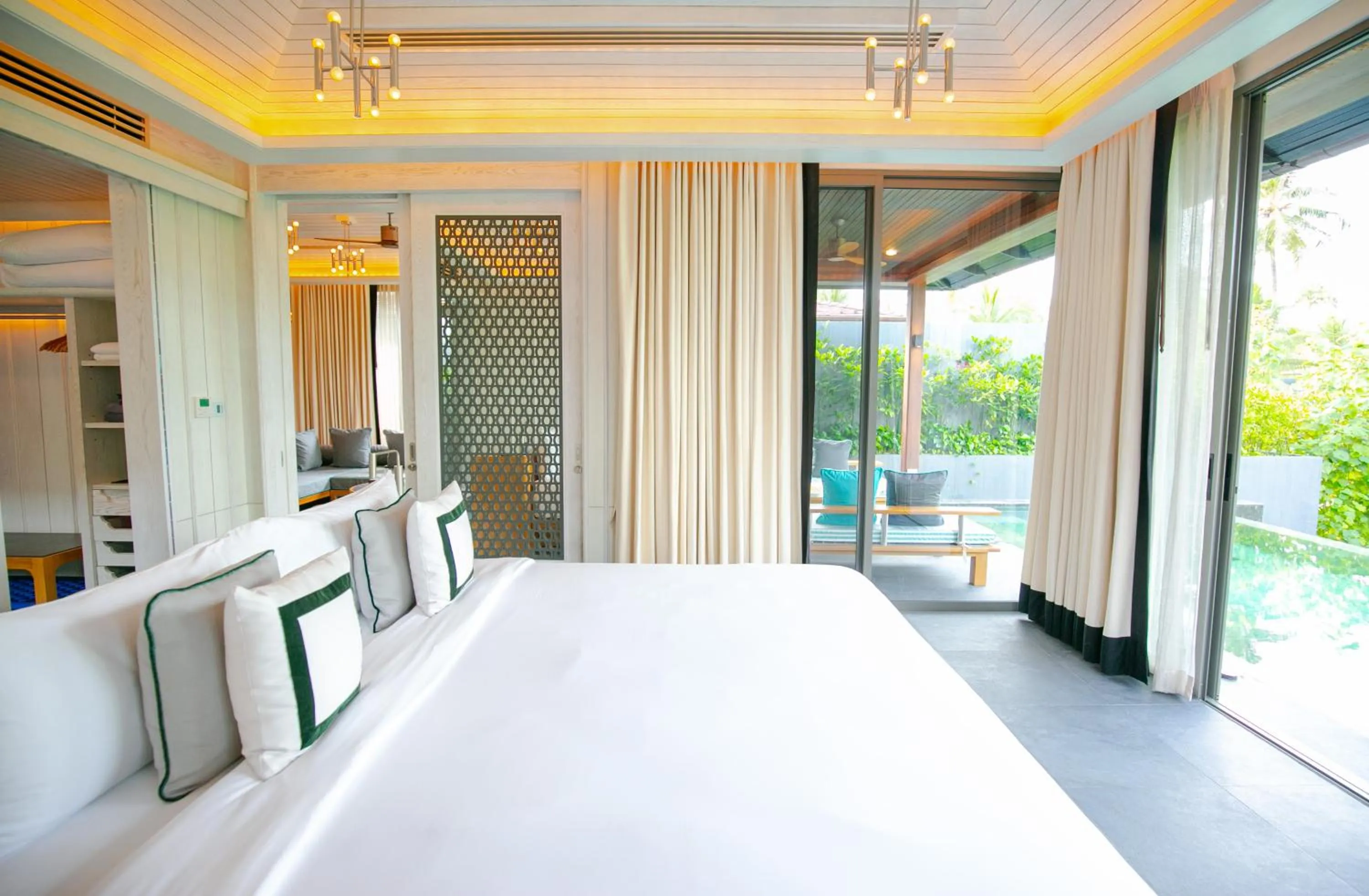 Bedroom, Bed in Baba Beach Club Natai Luxury Pool Villa Hotel by Sri panwa - SHA Plus