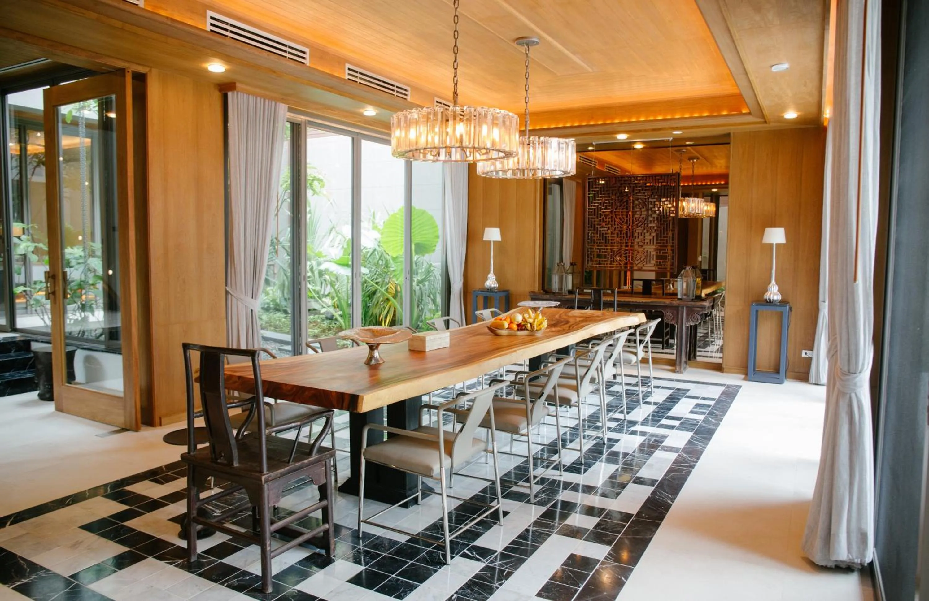 Living room in Baba Beach Club Natai Luxury Pool Villa Hotel by Sri panwa - SHA Plus