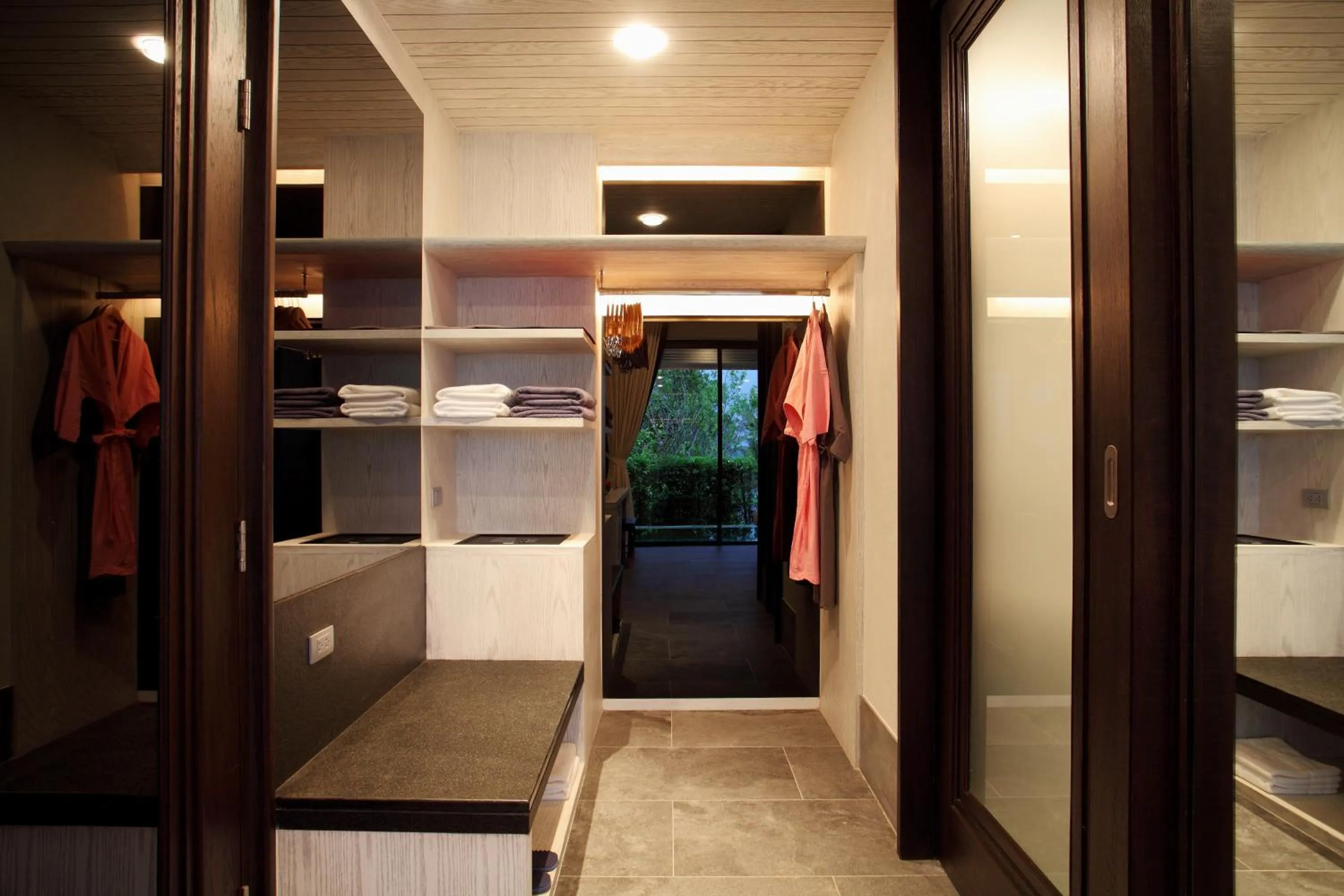 Shower in Baba Beach Club Natai Luxury Pool Villa Hotel by Sri panwa - SHA Plus