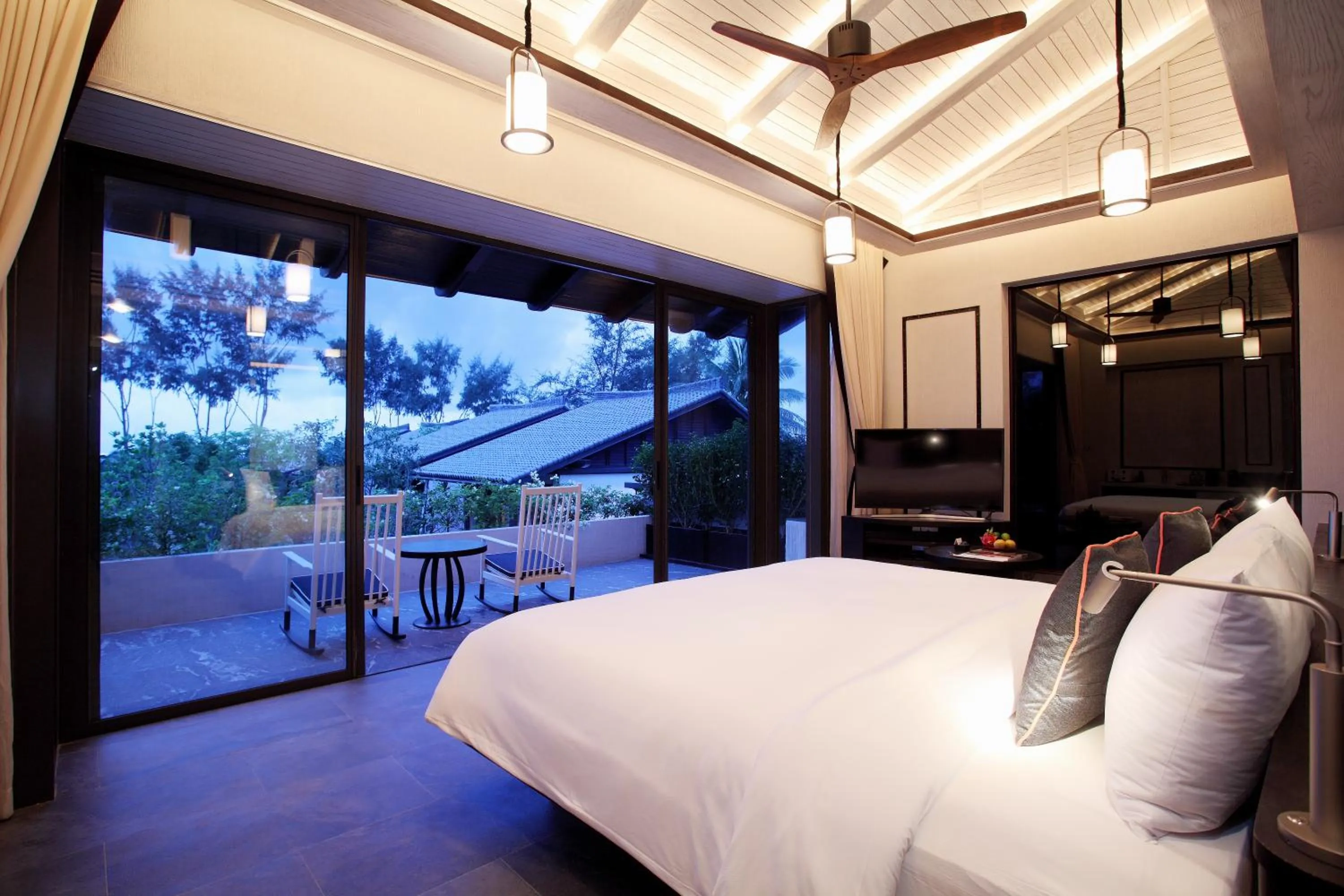 Decorative detail, Bed in Baba Beach Club Natai Luxury Pool Villa Hotel by Sri panwa - SHA Plus