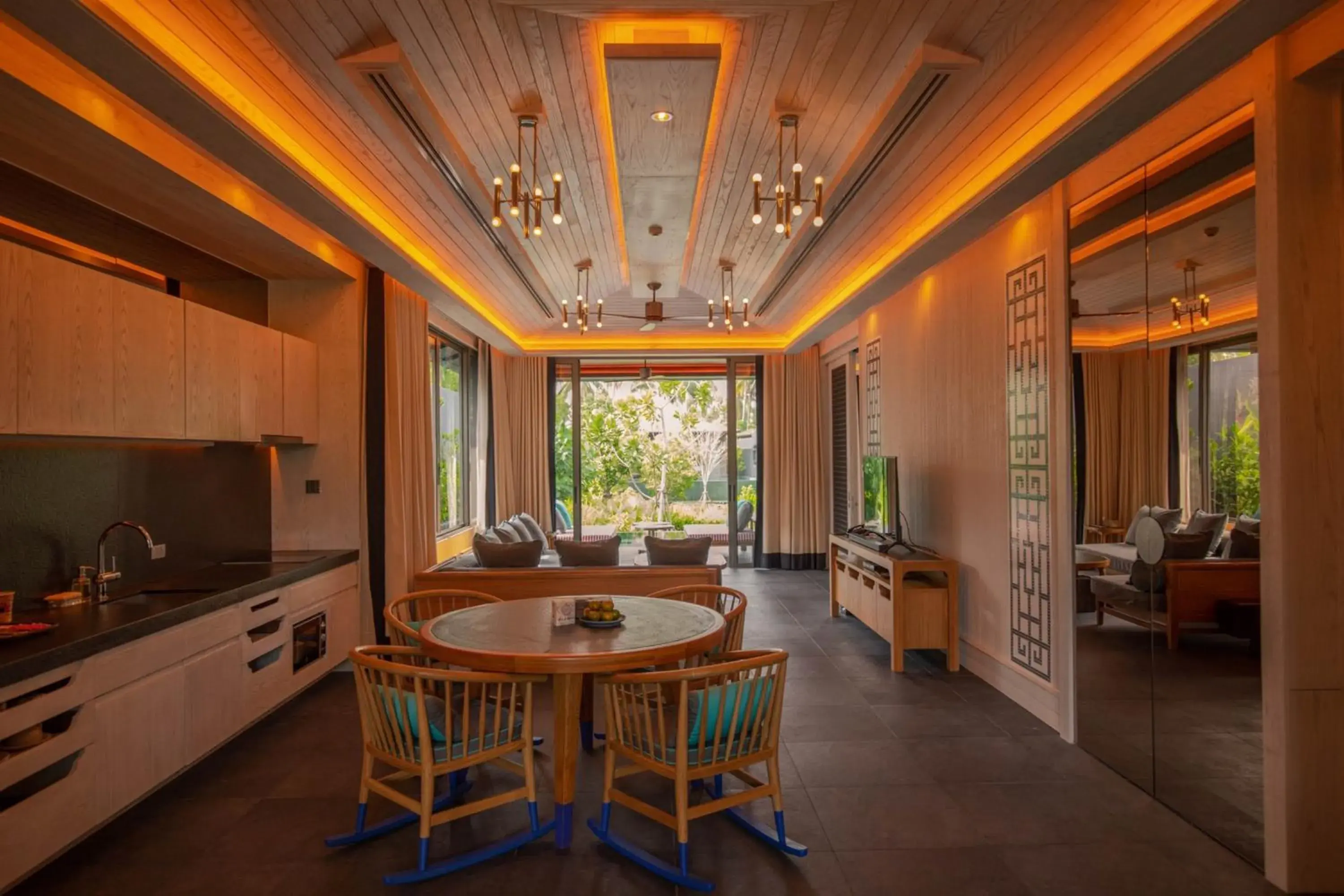 Living room in Baba Beach Club Natai Luxury Pool Villa Hotel by Sri panwa - SHA Plus Living room in Baba Beach Club Natai Luxury Pool Villa Hotel by Sri panwa - SHA Plus