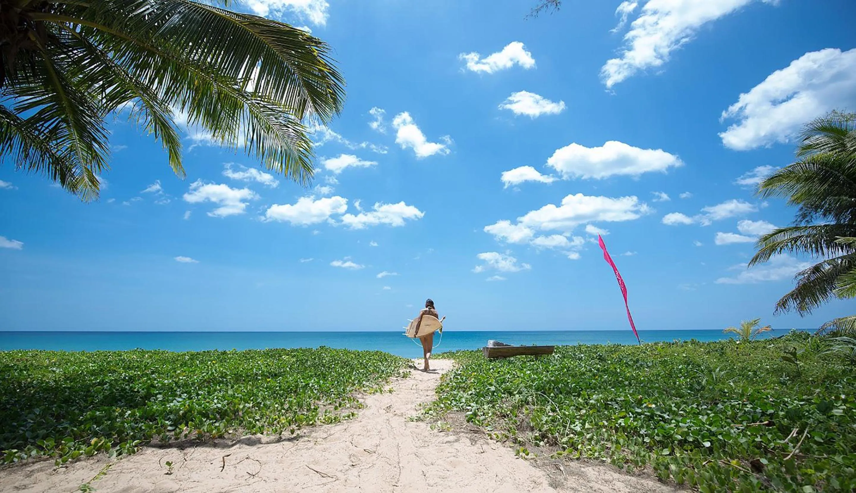 Windsurfing in Baba Beach Club Natai Luxury Pool Villa Hotel by Sri panwa - SHA Plus