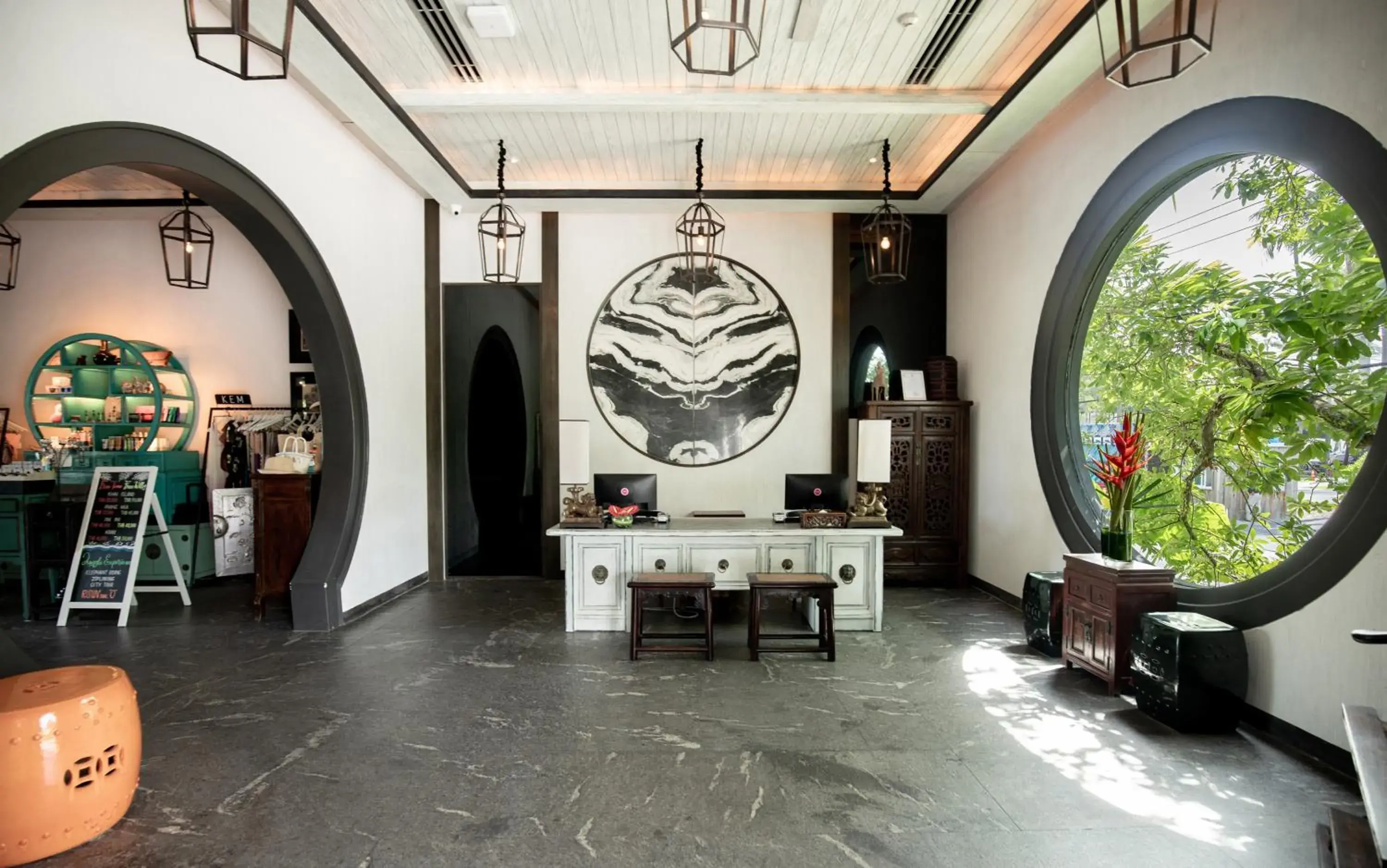 Lobby or reception in Baba Beach Club Natai Luxury Pool Villa Hotel by Sri panwa - SHA Plus Lobby or reception in Baba Beach Club Natai Luxury Pool Villa Hotel by Sri panwa - SHA Plus