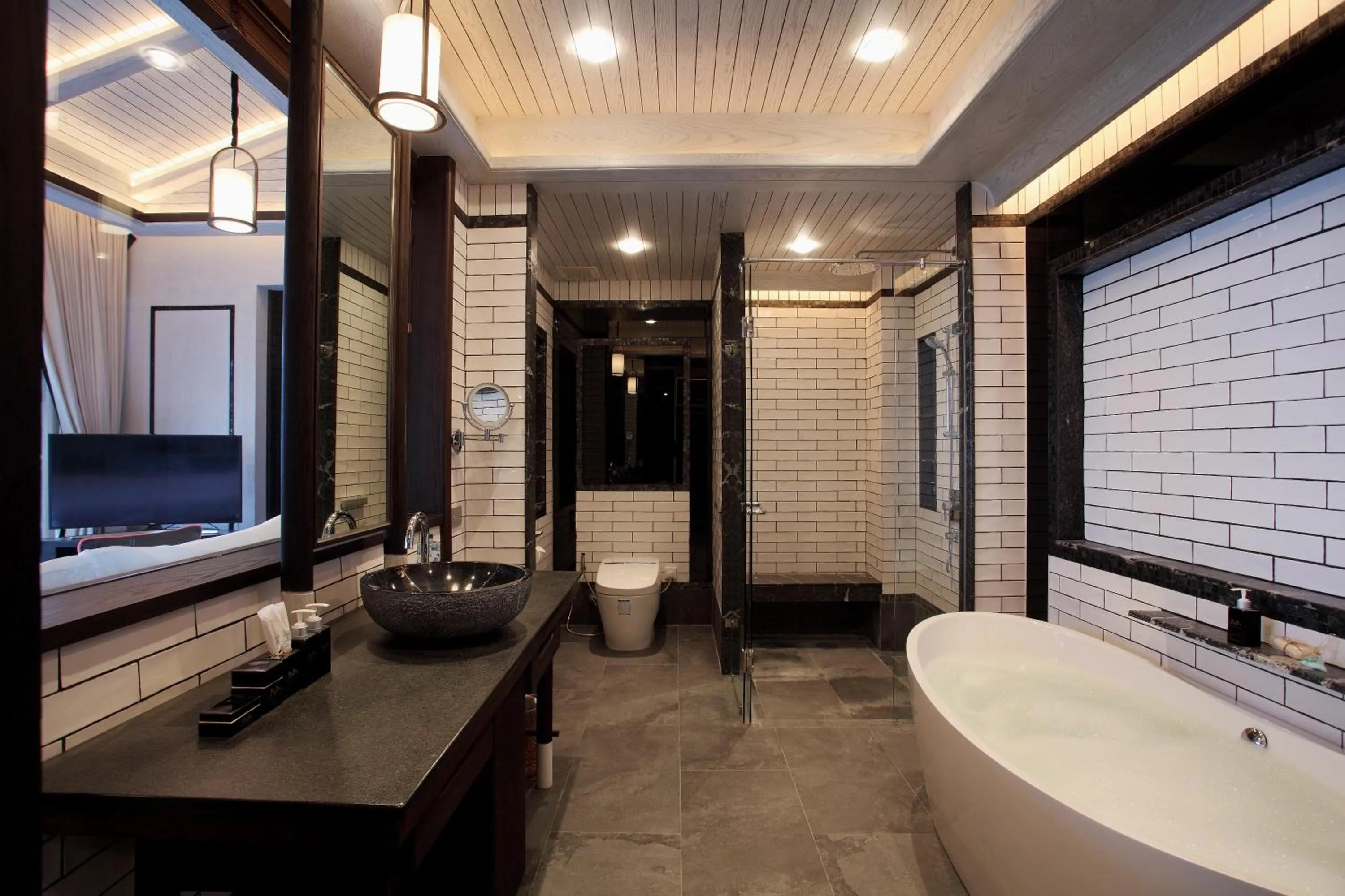 Bathroom in Baba Beach Club Natai Luxury Pool Villa Hotel by Sri panwa - SHA Plus