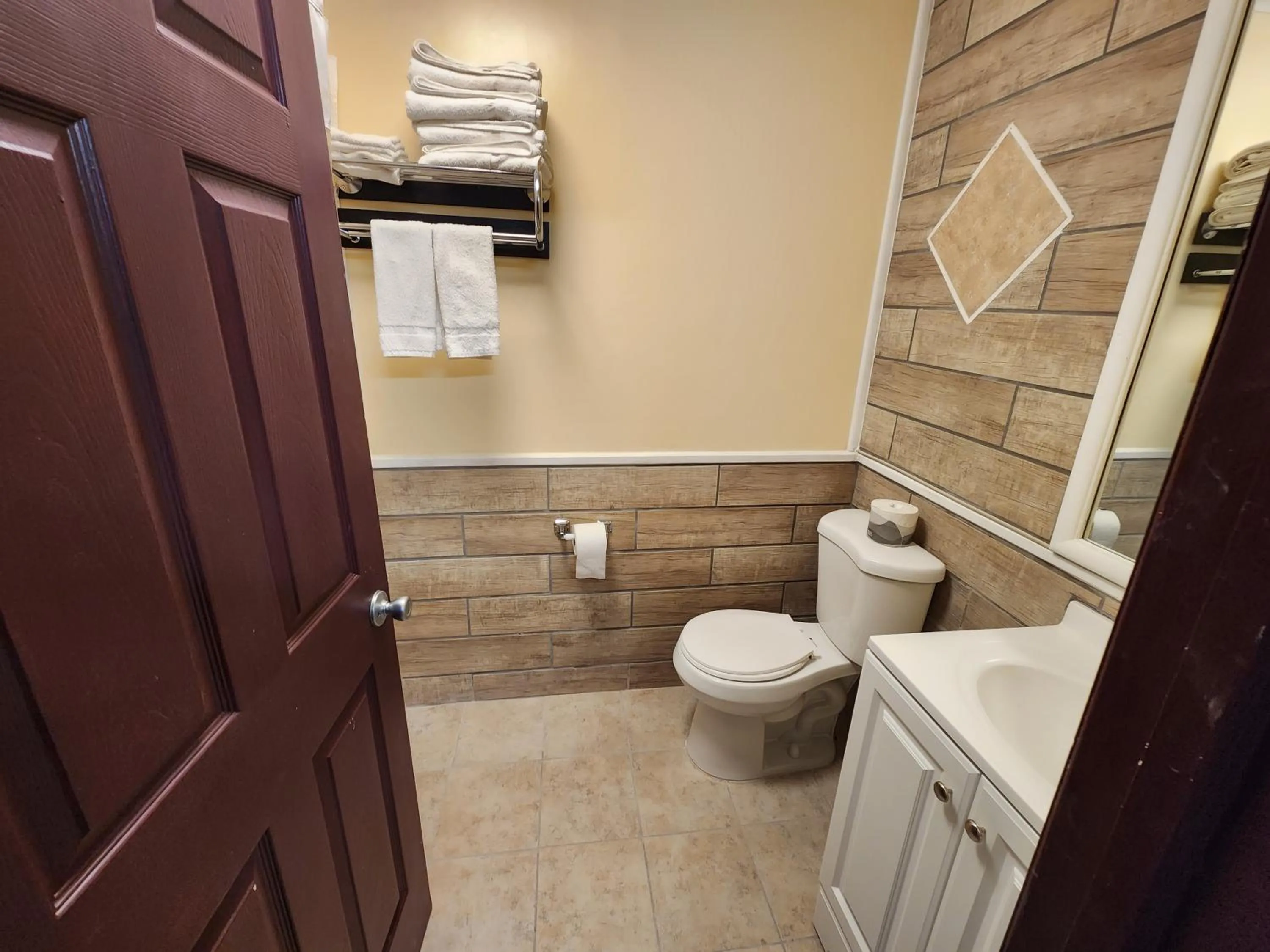 Bathroom in Starlite Motor Inn